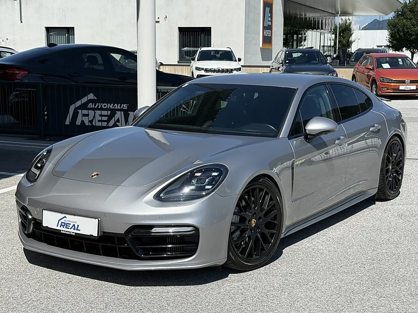 Porsche Panamera 4 E-Hybrid PHEV Aut. GT-Silver / Porsche Servic... Silber - 2
