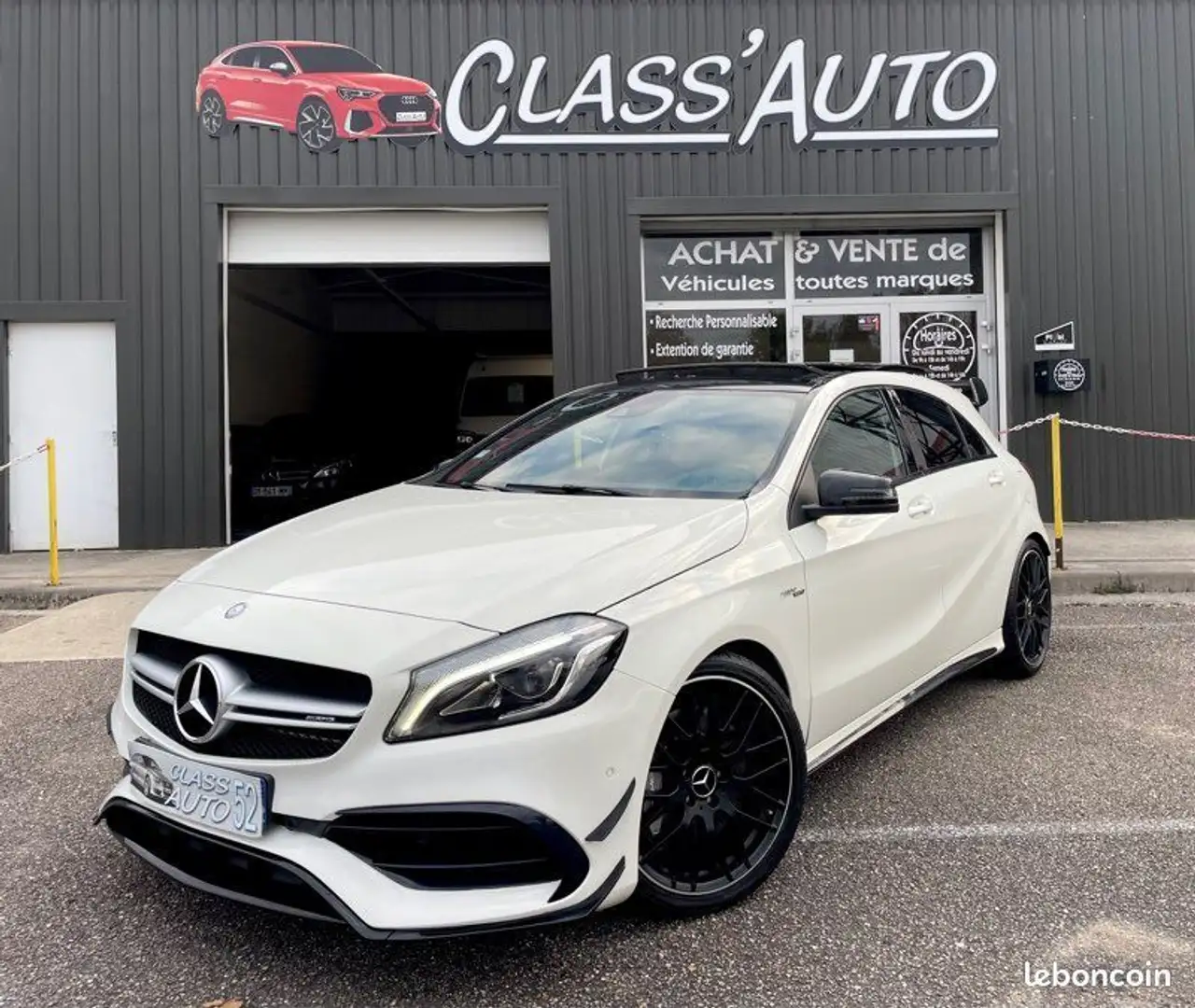 Mercedes-Benz A 45 AMG MERCEDES 45 AMG 2.0 Turbo 381 CV SPEEDSHIFT 4 MATIC TBE Weiß - 2