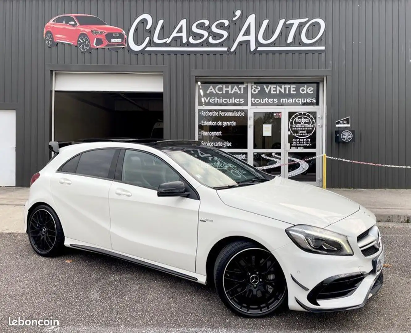 Mercedes-Benz A 45 AMG MERCEDES 45 AMG 2.0 Turbo 381 CV SPEEDSHIFT 4 MATIC TBE Weiß - 1