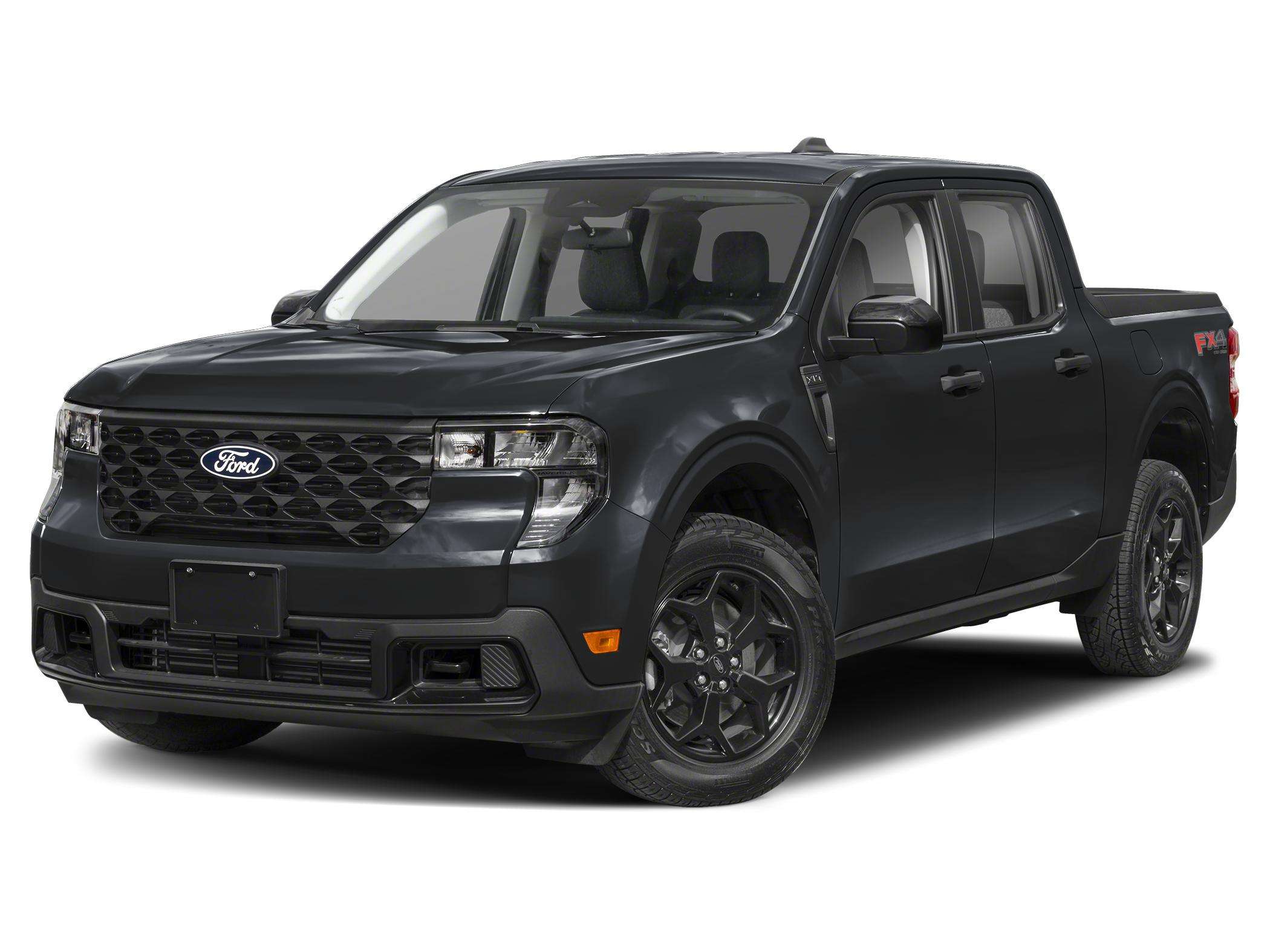 Black 2026 Ford Maverick Pickup Truck All-Wheel Drive Automatic
