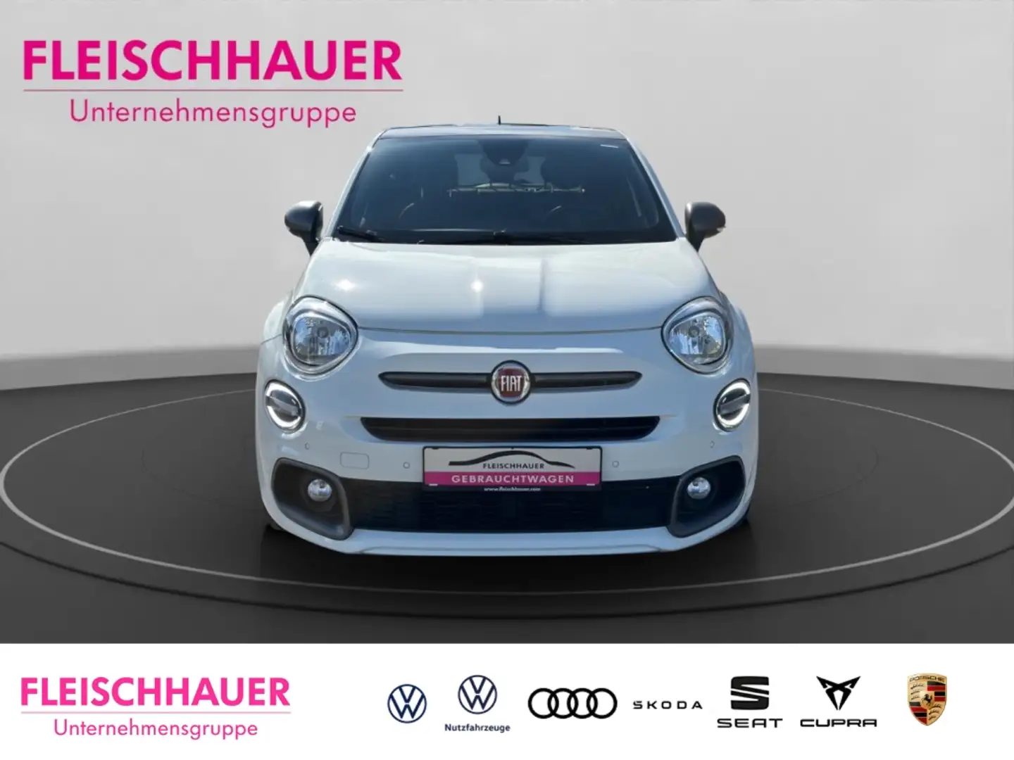 Fiat 500X Sport 1.3 GSE+ACC+SHZ+PANORAMA+KAMERA+LED+NAVI Blanco - 2