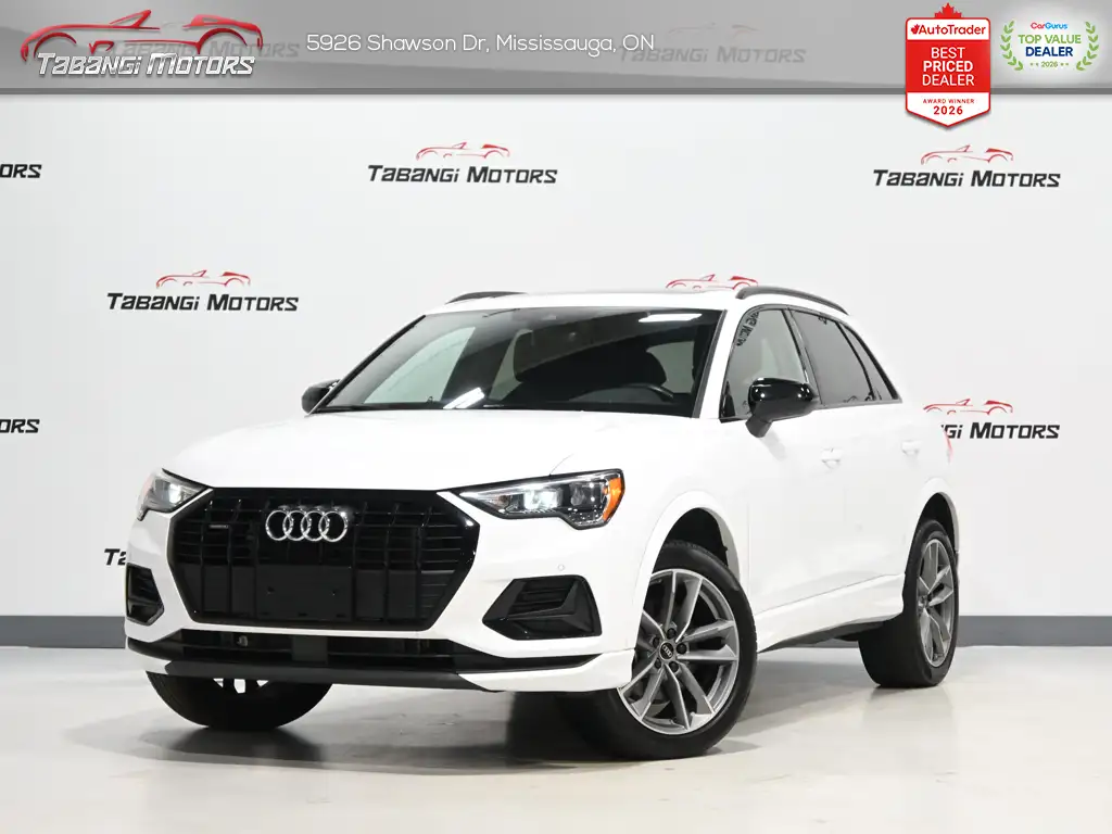 2022 Audi Q3 No Accident Leather Panoramic Roof Heated Seats