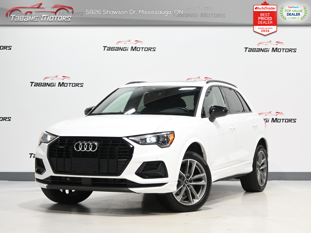 2022 Audi Q3 No Accident Leather Panoramic Roof Heated Seats