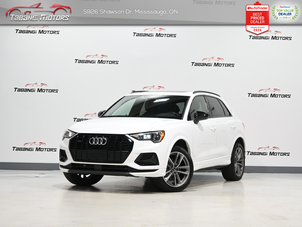 2022 Audi Q3 No Accident Leather Panoramic Roof Heated Seats