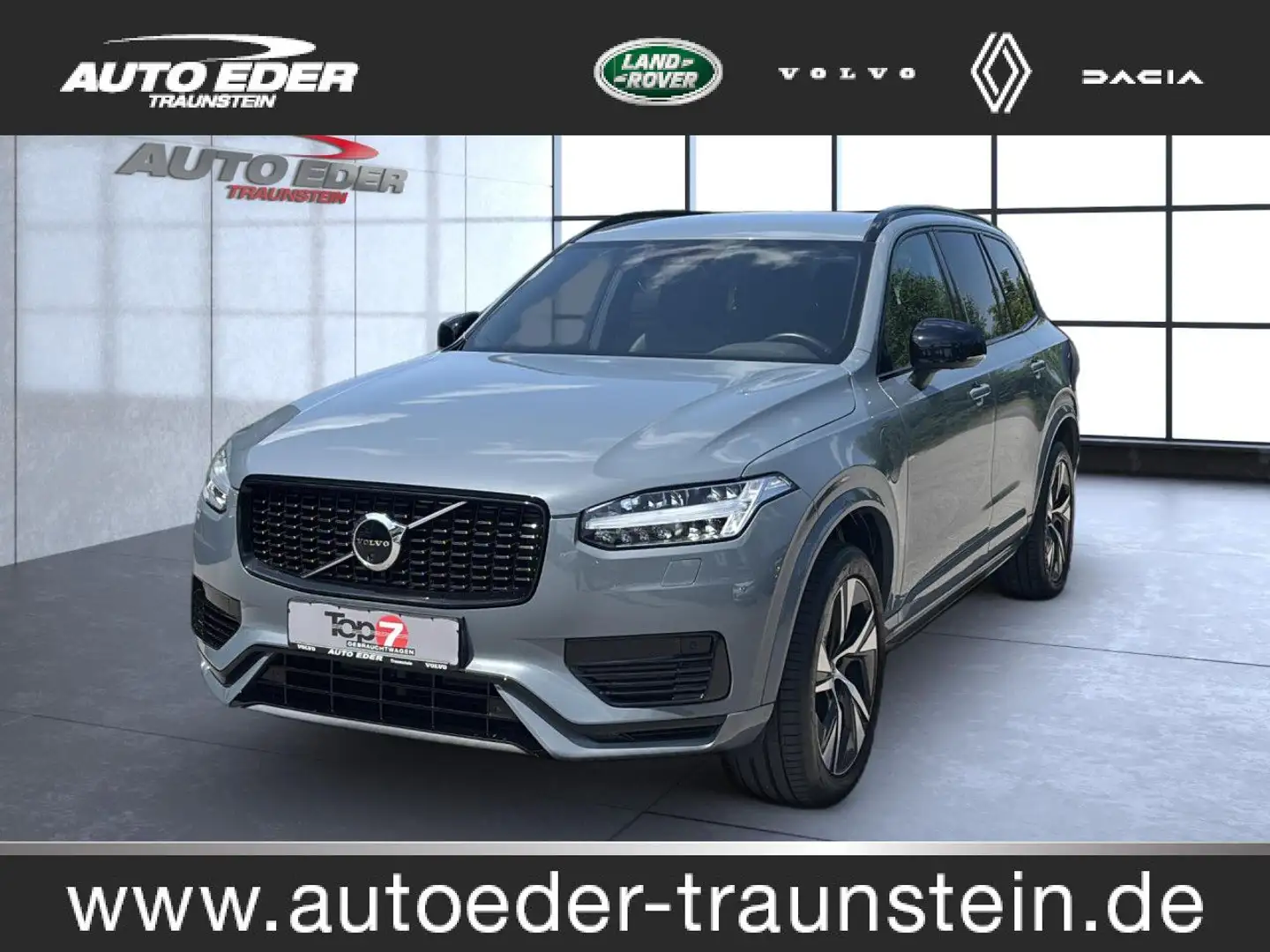 Volvo XC90 XC 90 R Design Recharge Plug-In Hybrid AWD Navi Grau - 1