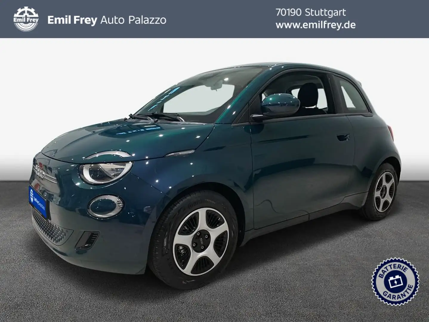 Fiat 500e Action Grün - 1