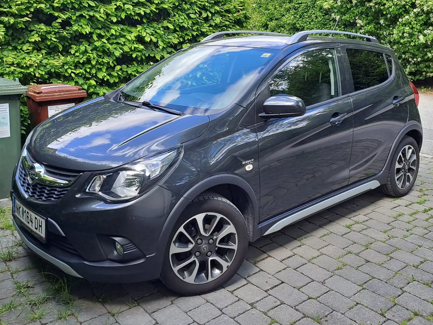 Opel Karl 1,0 Ecotec Rocks Grau - 1