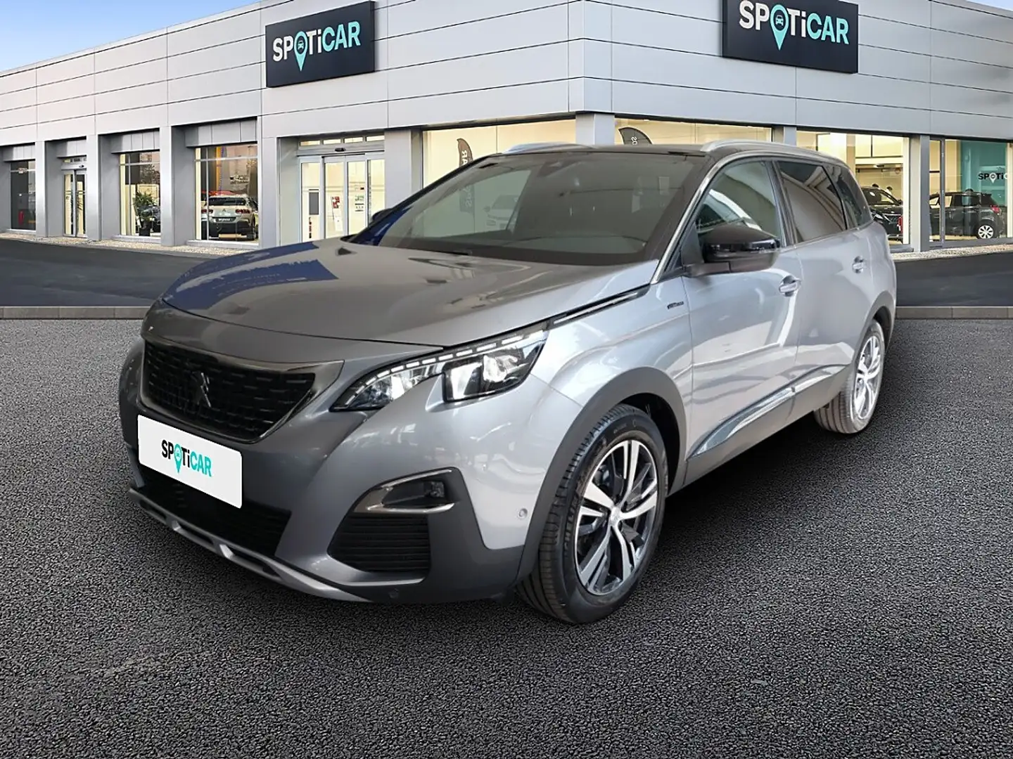 Peugeot 5008 1,5 BlueHDI 130 S&S EAT8 GT-Line Aut. Grau - 1