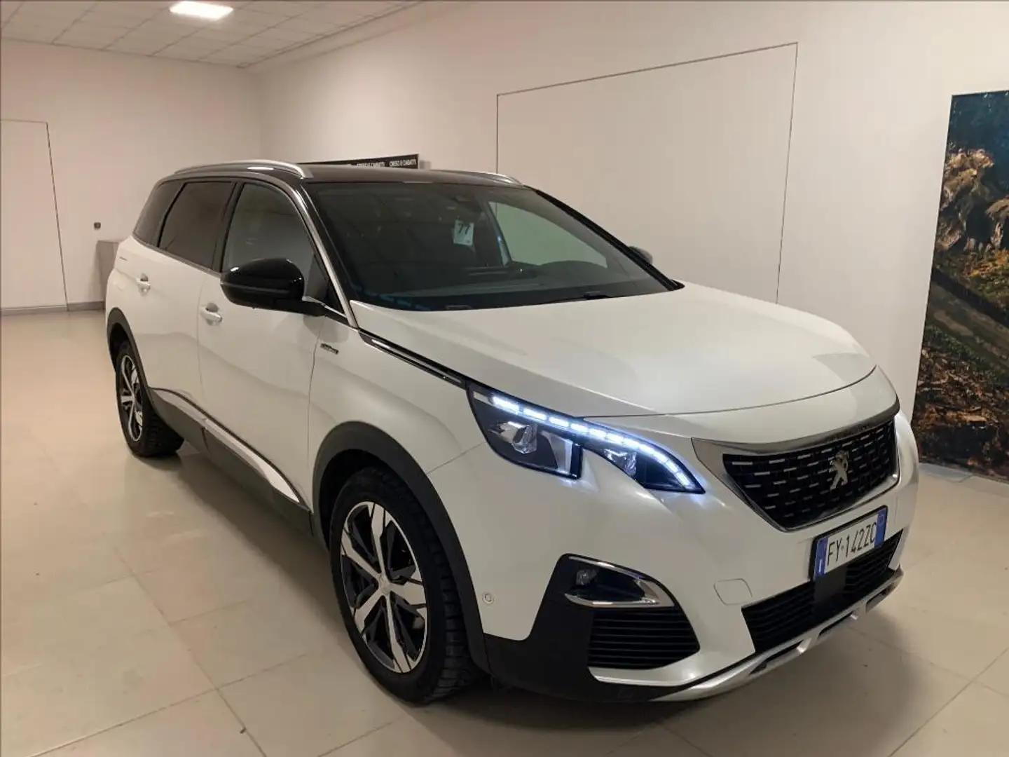 Peugeot 5008 BlueHDi 130 S&S EAT8 GT Line Weiß - 1