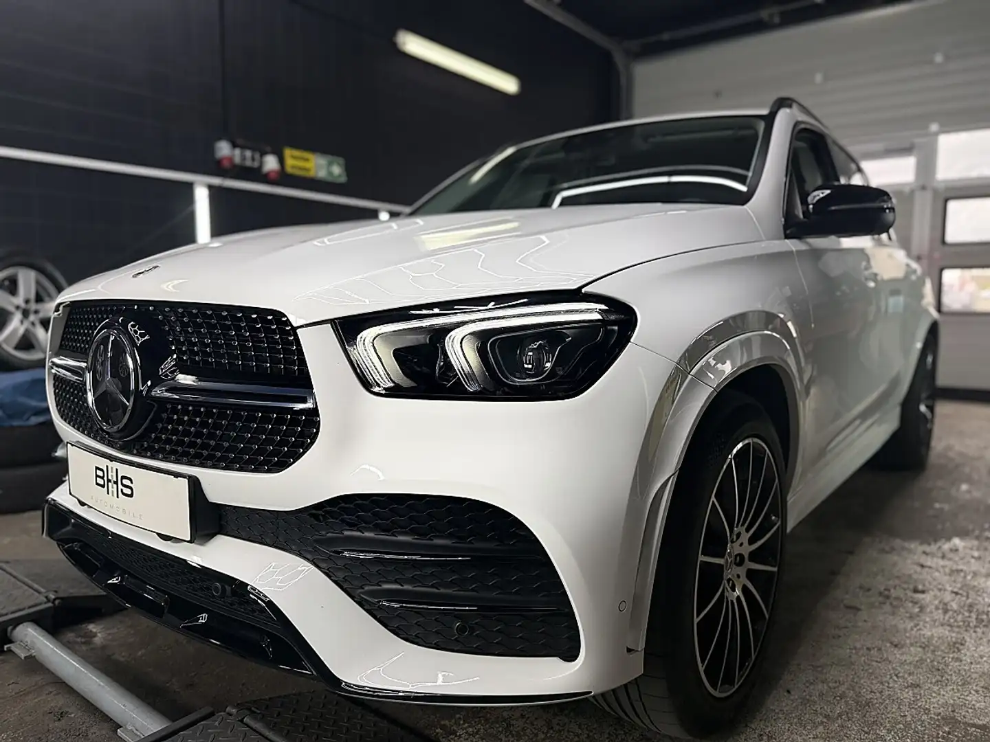 Mercedes-Benz GLE 350 de PHEV 4Matic Aut. Weiß - 1