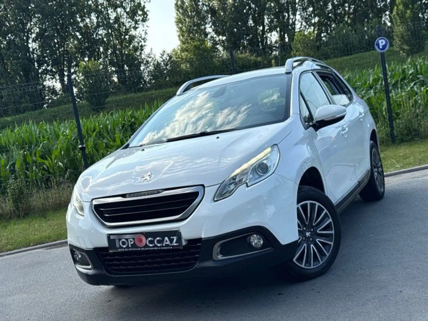 Peugeot 2008 1.4 HDI 70CH - 4 CV - ACTIVE - 2014 - GPS - LED -  Blanc - 1