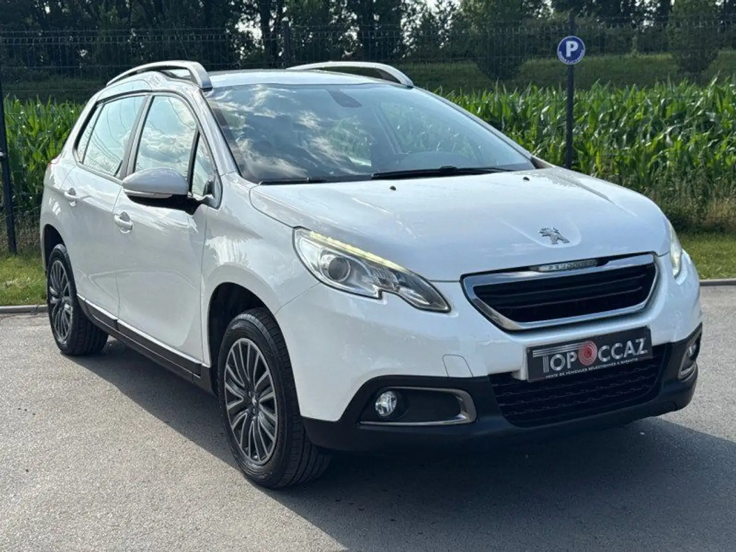 Peugeot 2008 1.4 HDI 70CH - 4 CV - ACTIVE - 2014 - GPS - LED -  Blanc - 2