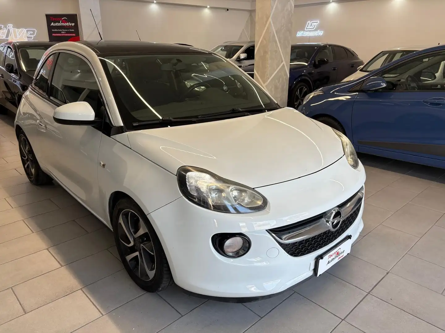 Opel Adam Adam 1.2 Glam 70cv *TETTO PANORAMA* Bianco - 1
