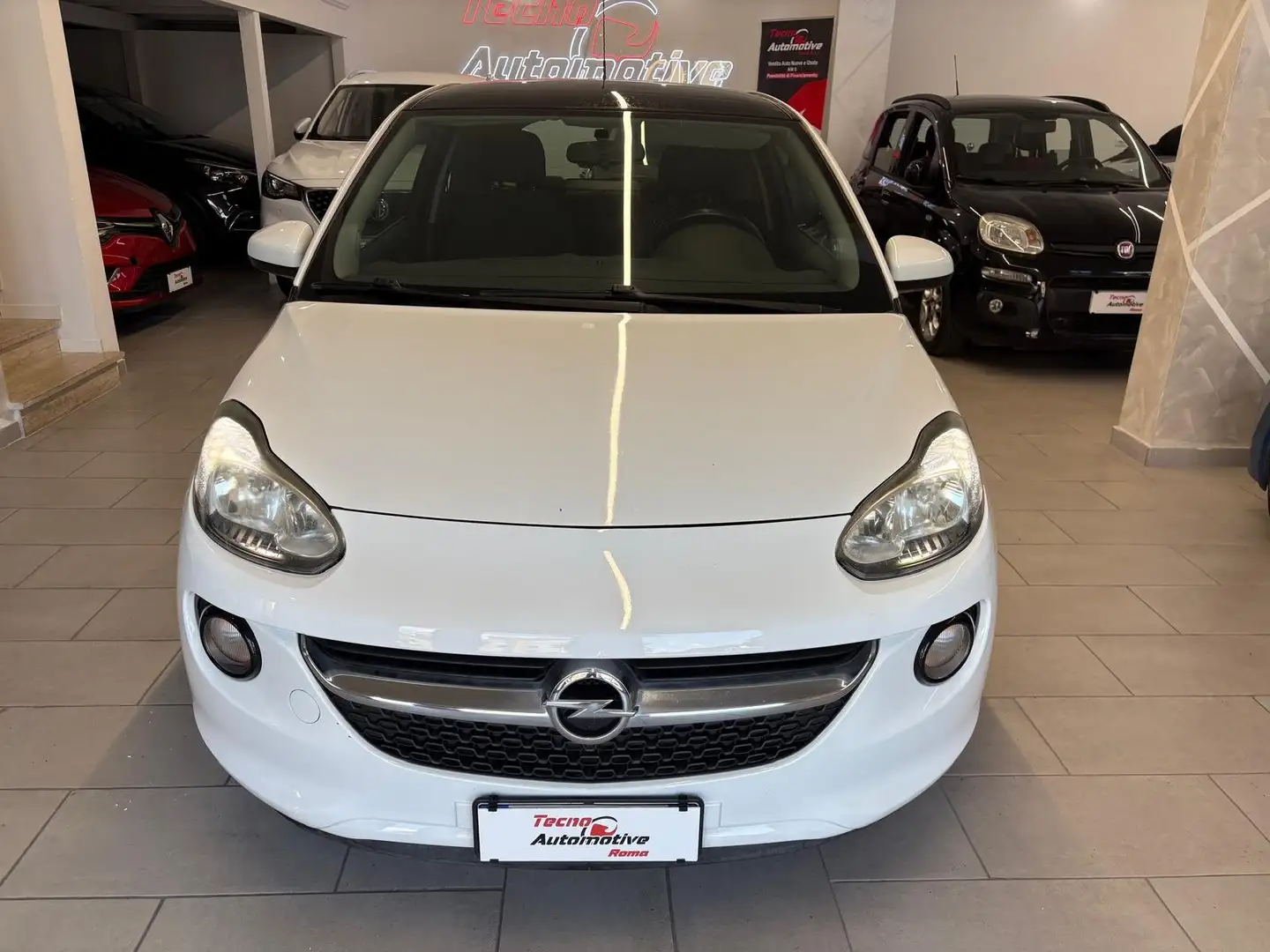 Opel Adam Adam 1.2 Glam 70cv *TETTO PANORAMA* Bianco - 2