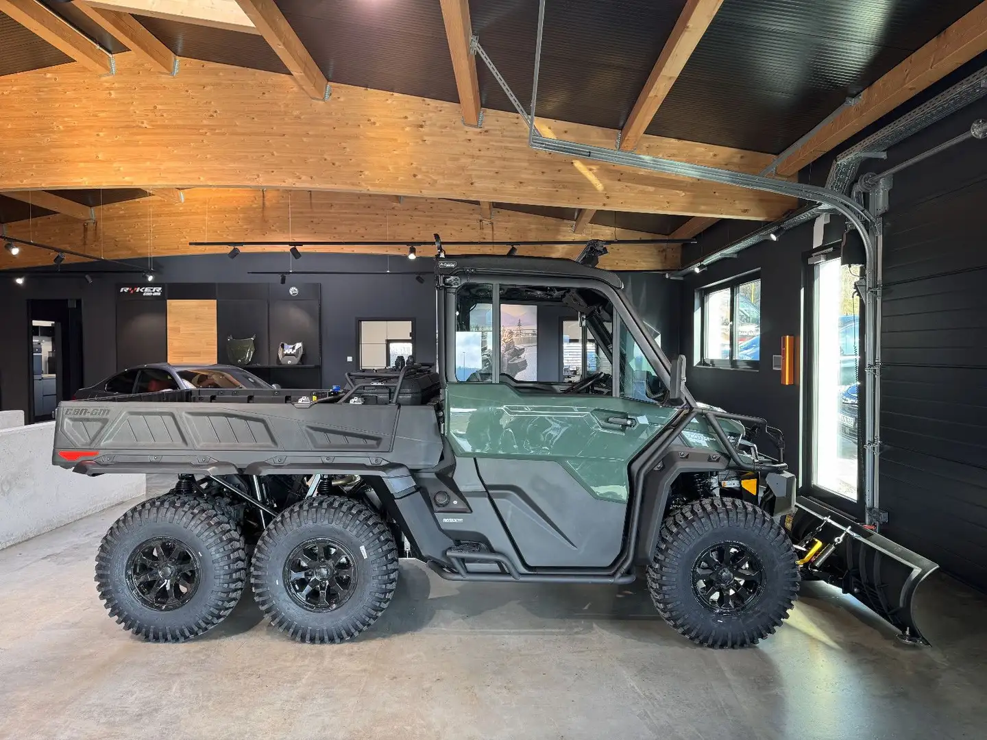 Can-Am Traxter 1000 PRO HD10 6X6 LoF lange Pritsche T1B zelena - 2