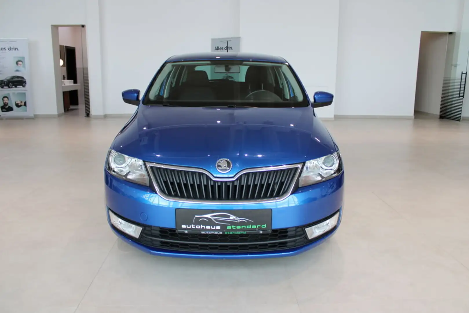 Skoda Rapid/Spaceback Elegance Blau - 2