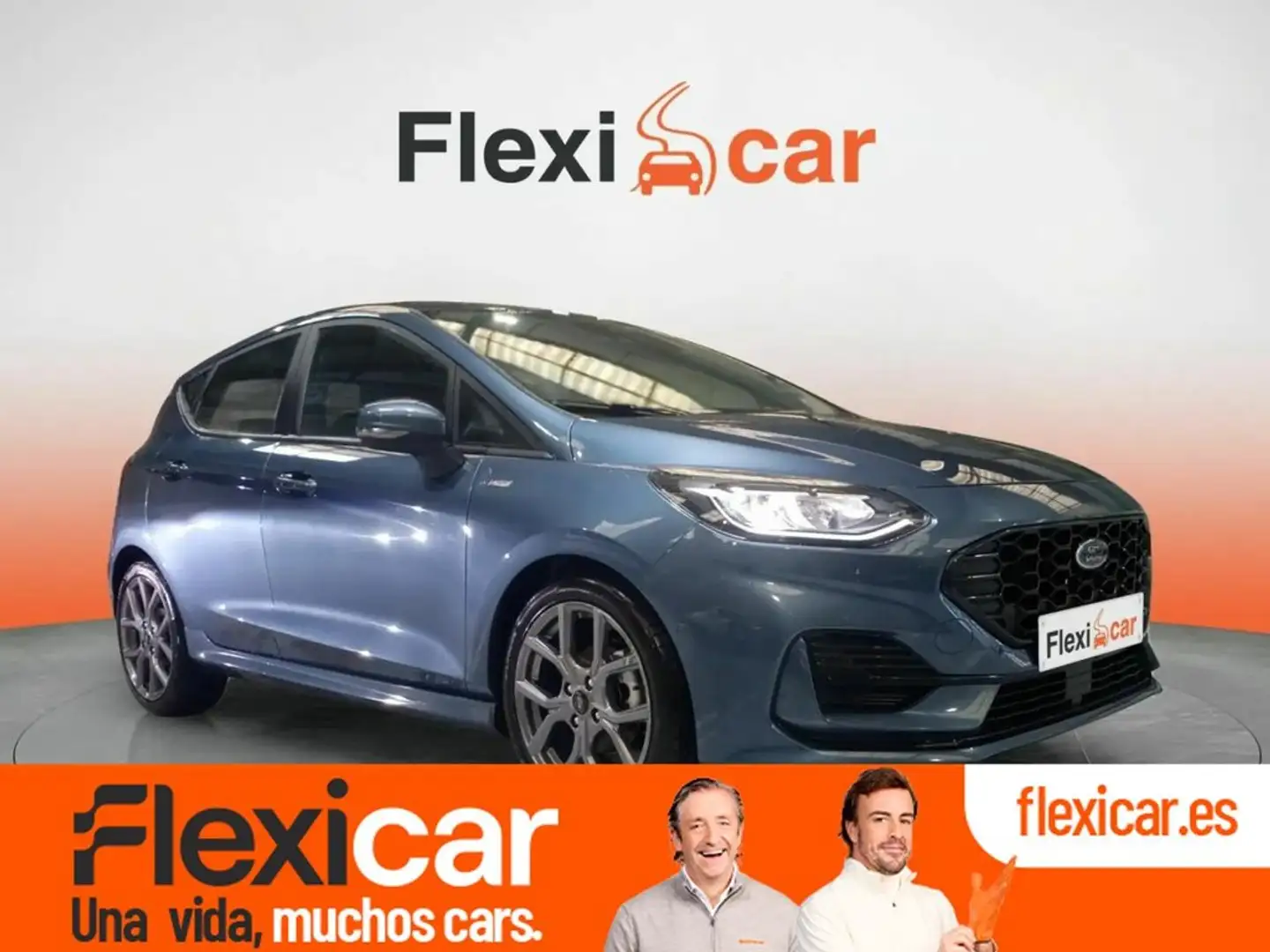 Ford Fiesta 1.0 EcoBoost MHEV 92kW(125CV) ST-Line 5p Azul - 1