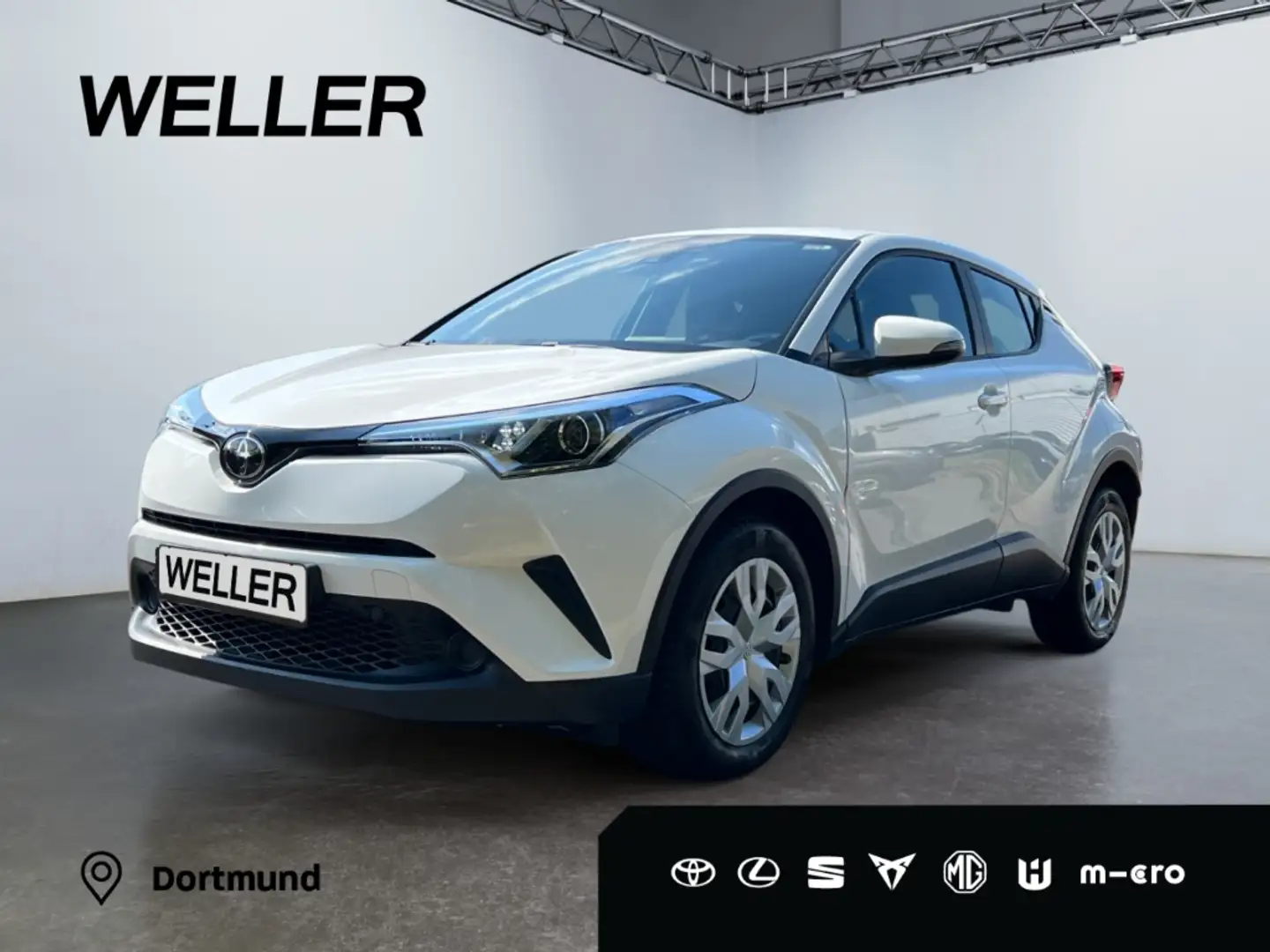 Toyota C-HR 1.2 Turbo *ACC*Bluetooth*Spurhalteass*Klima* Weiß - 1