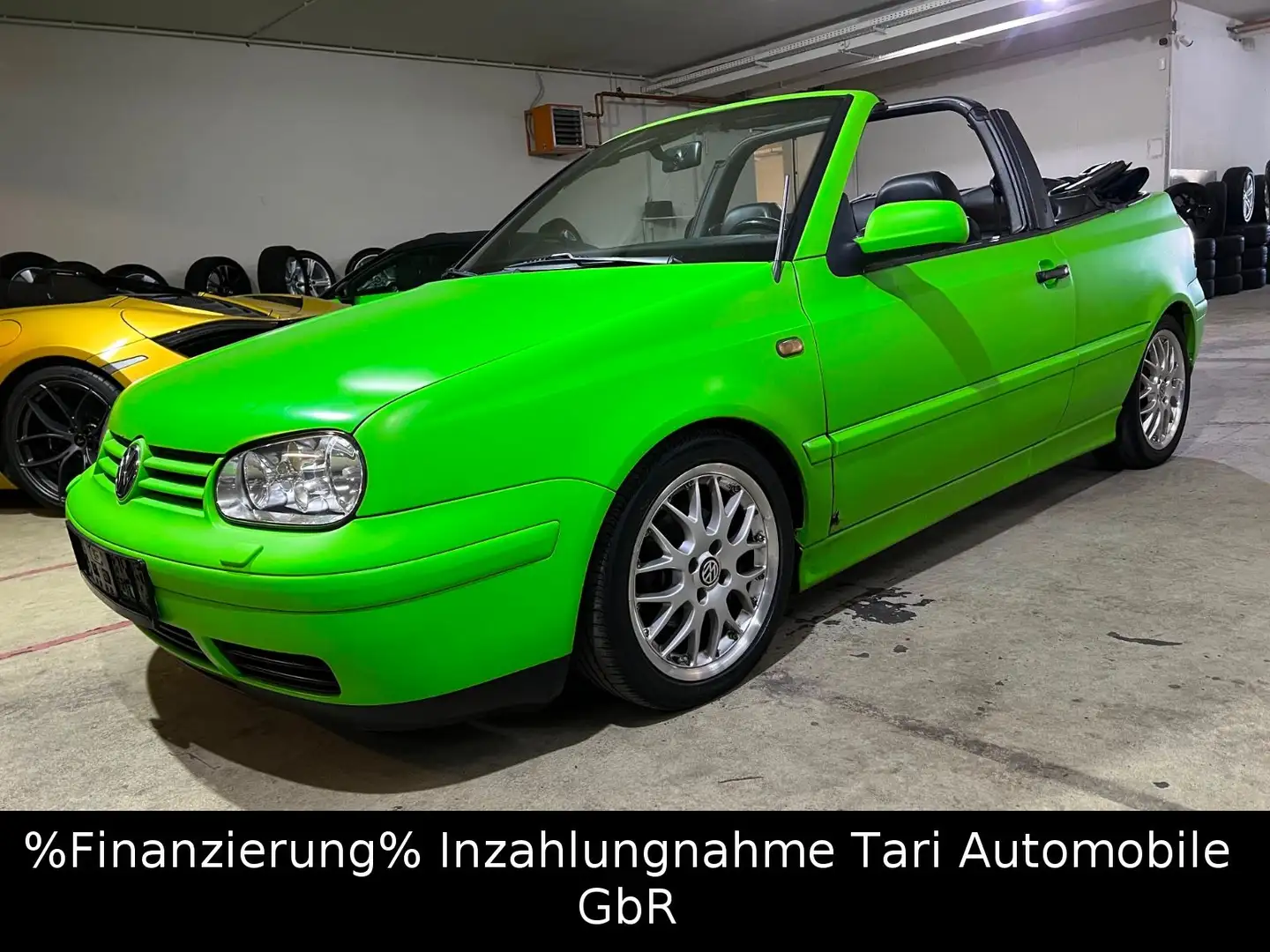 Volkswagen Golf III 2.0 Cabrio Highline Leder,Klima,el.Verd Gelb - 2