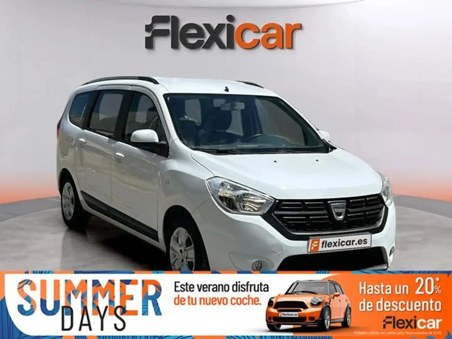 Dacia Lodgy Laureate+TCE+85kW+%28115CV%29+5Pl+2017 Blanco - 1