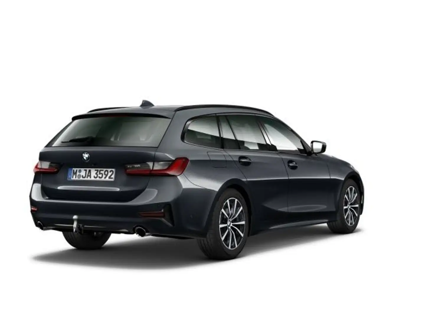 BMW 318 d Touring Sport Line Panorama Standhzg. AHK Grigio - 2