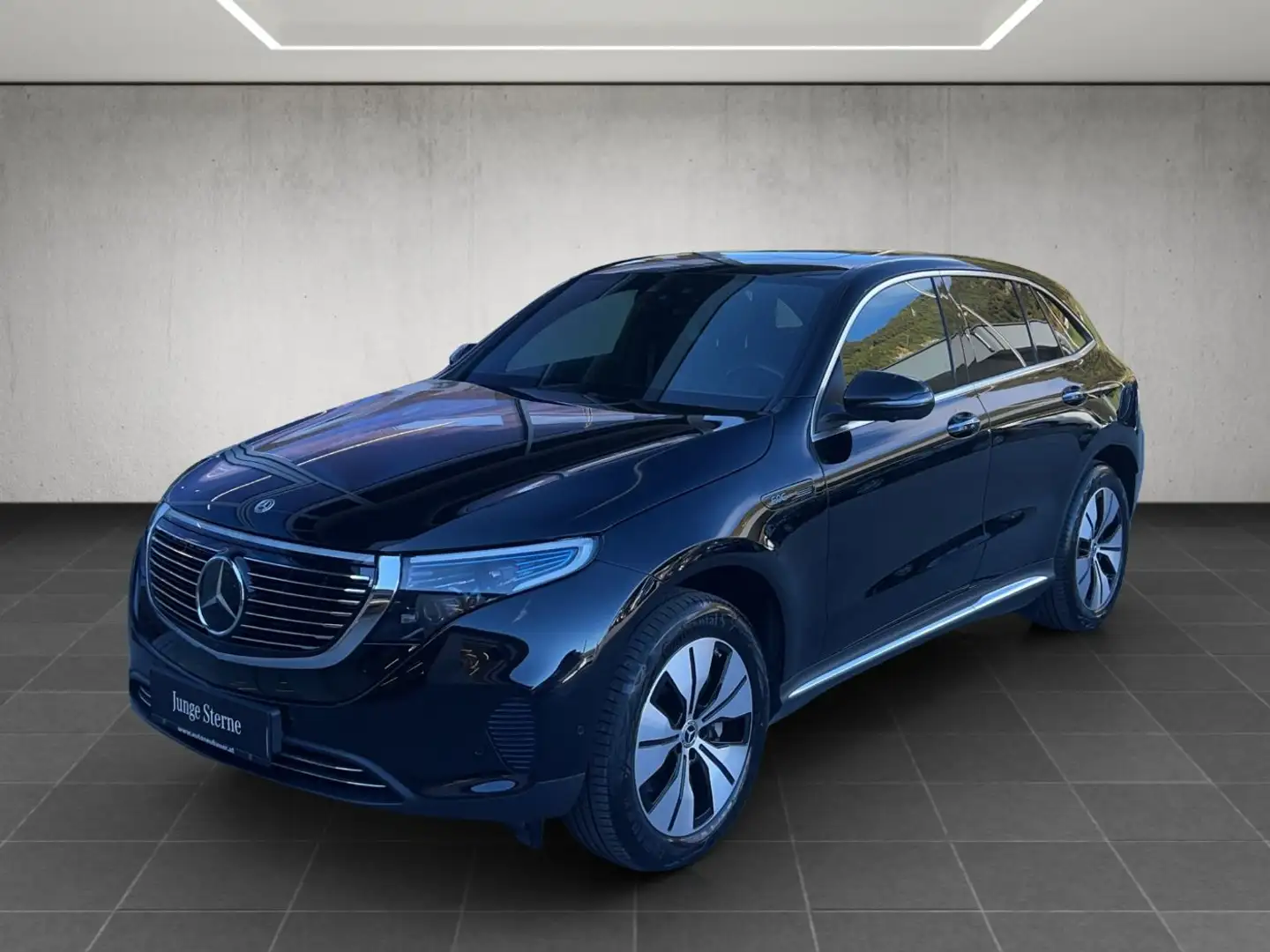 Mercedes-Benz EQC 400 400 4MATIC FAP SHD Klima Shz Ambi eHeck Xenon Schwarz - 1