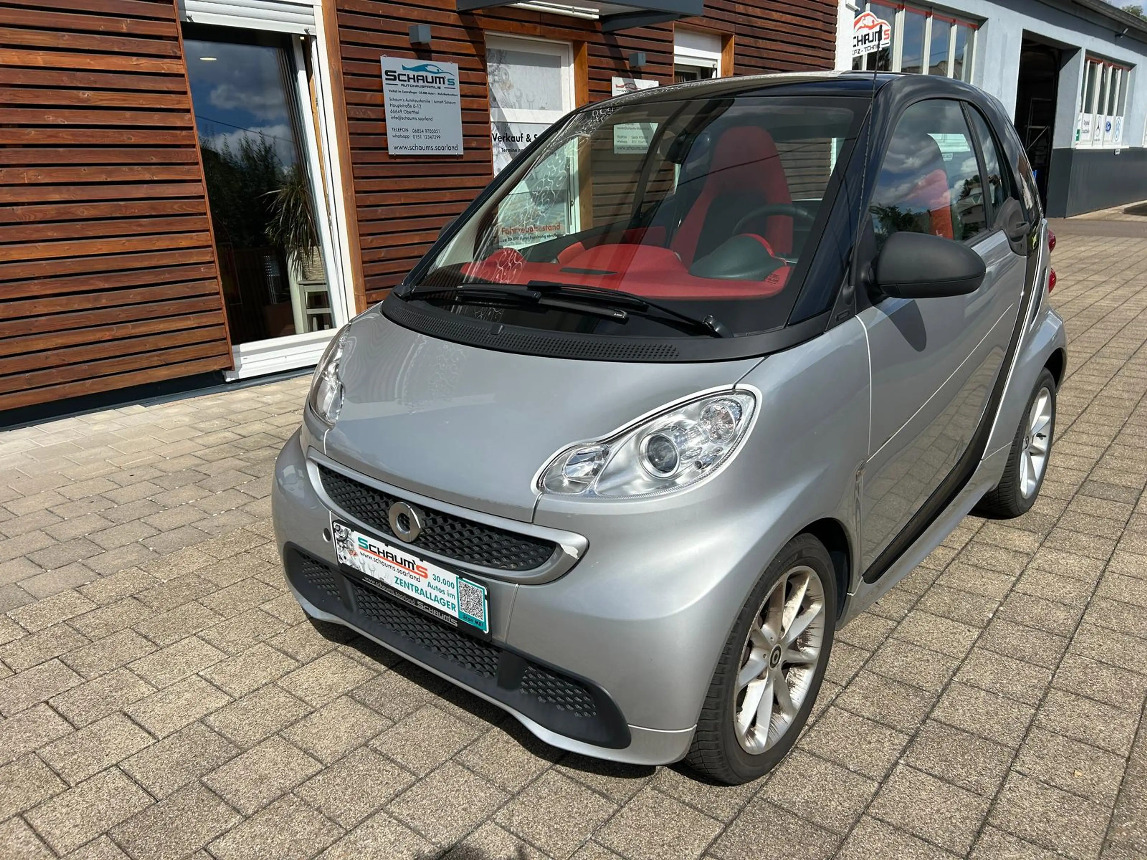 smart forTwo SMART Fortwo Passion mhd Softtouch - Design rot — photo 2