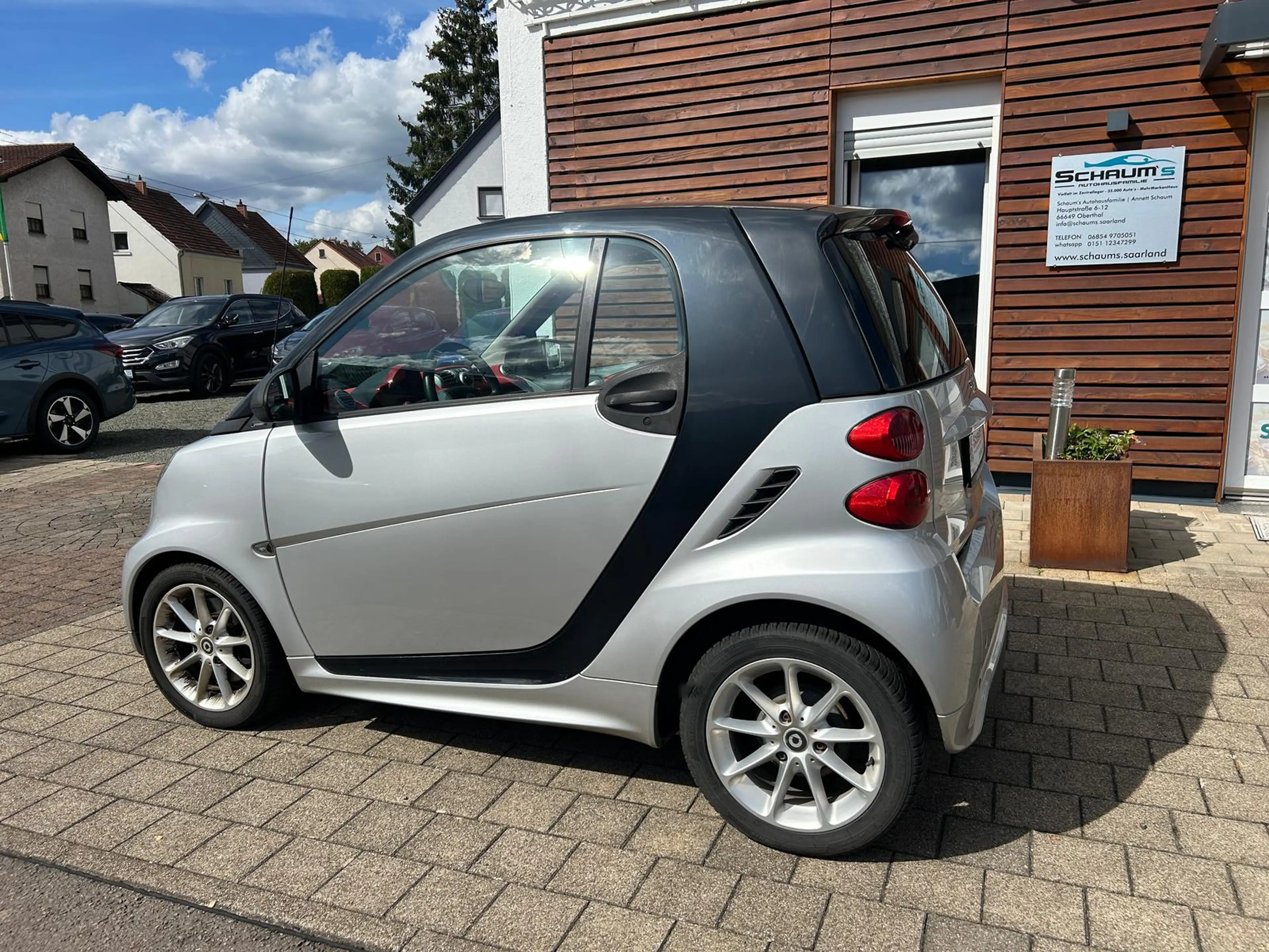 smart forTwo SMART Fortwo Passion mhd Softtouch - Design rot — photo 3