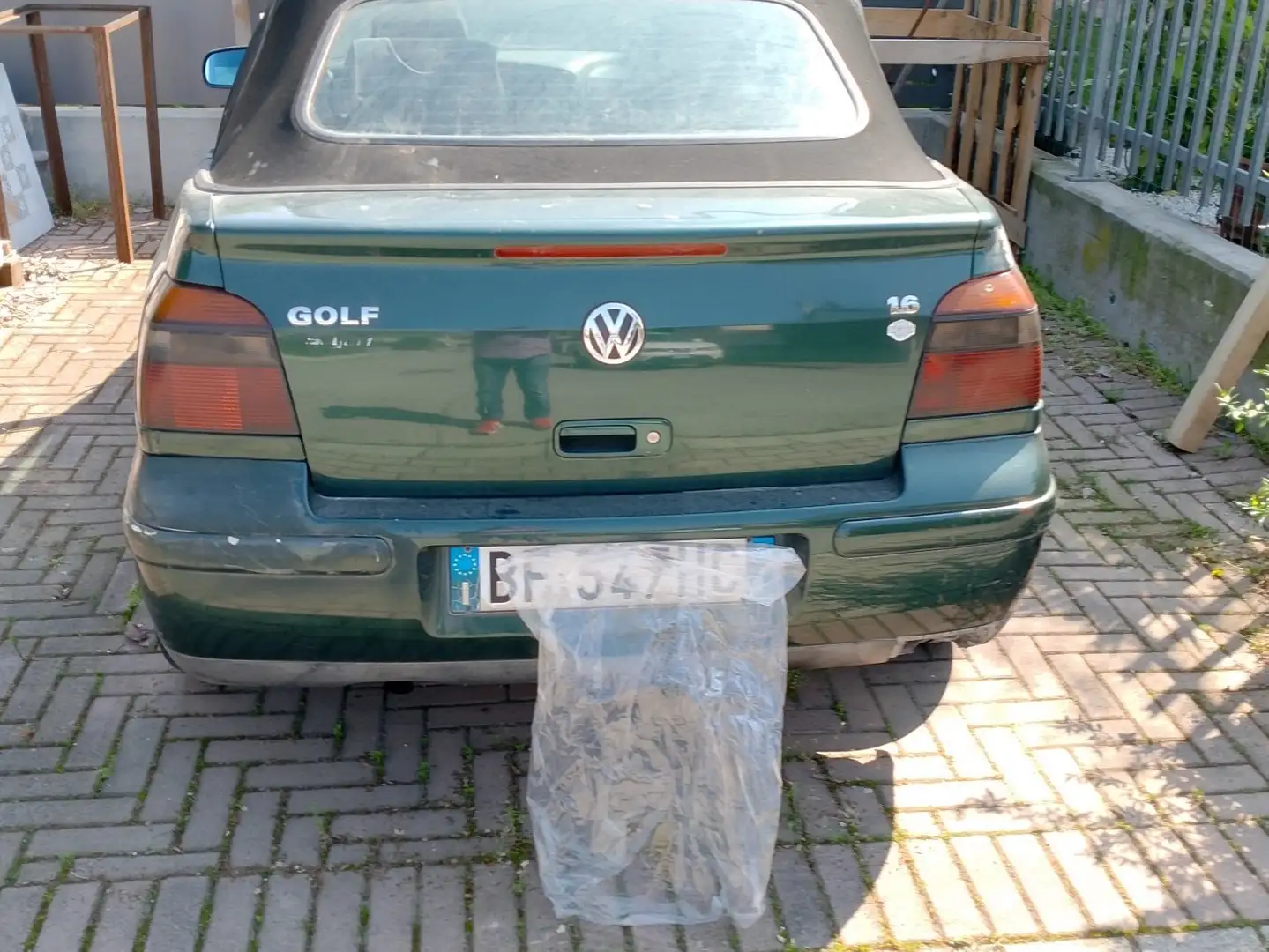 Volkswagen Golf Cabriolet Cabrio 1.6 Classic auto Yeşil - 1