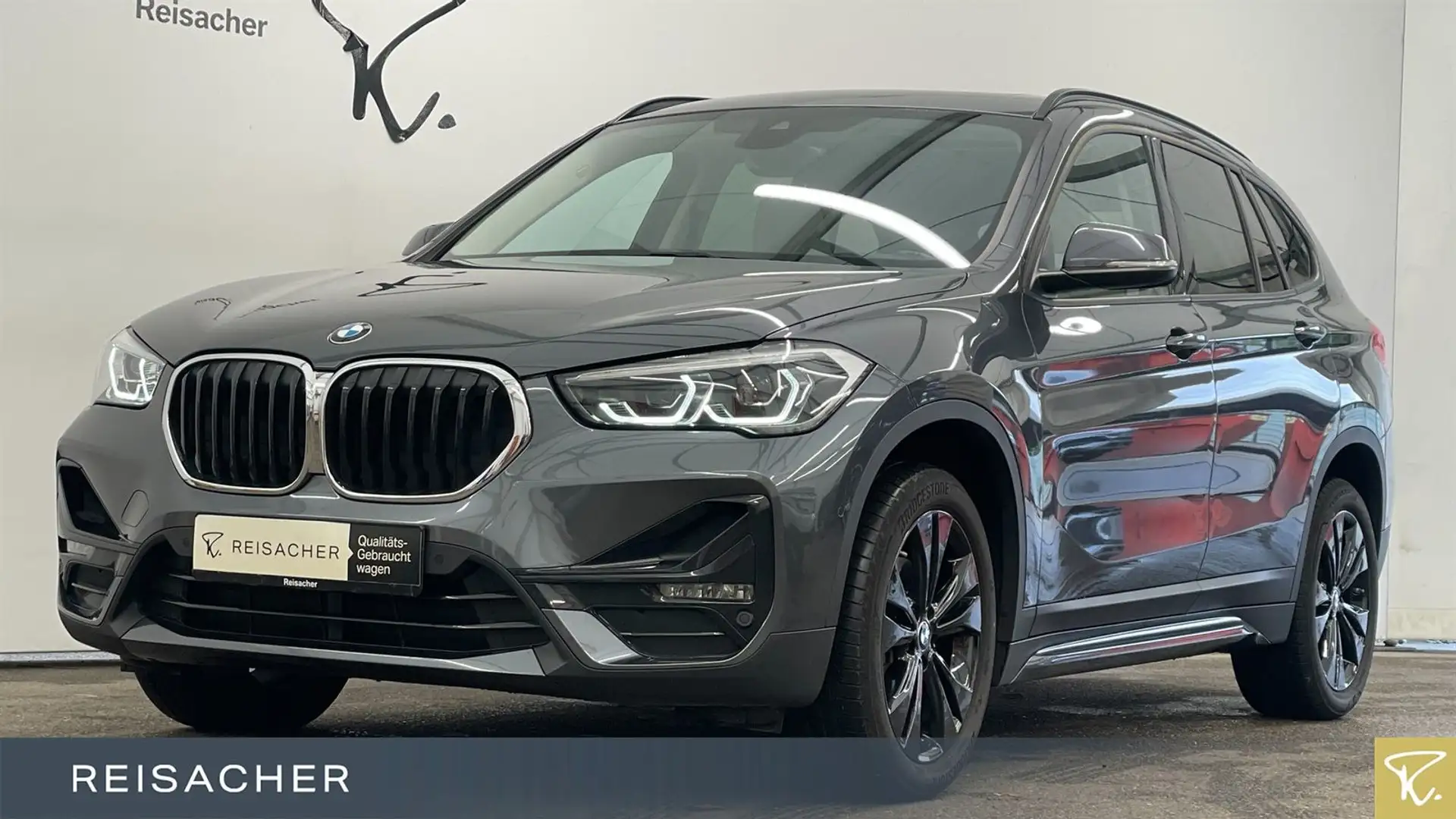 BMW X1 sDrive18d Sport-Line,Sport-Line,Pano,Leder,Au Grau - 1