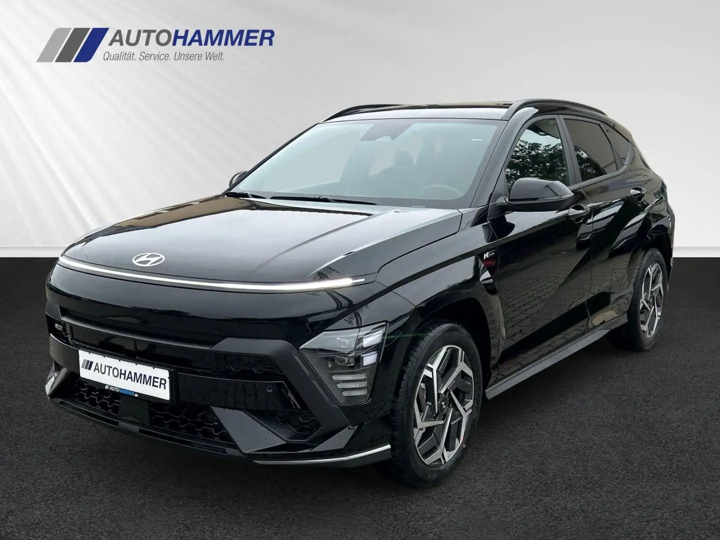 Hyundai KONA Hybrid N-LINE Alu18'' LED SHZ LHZ Navi Schwarz - 1