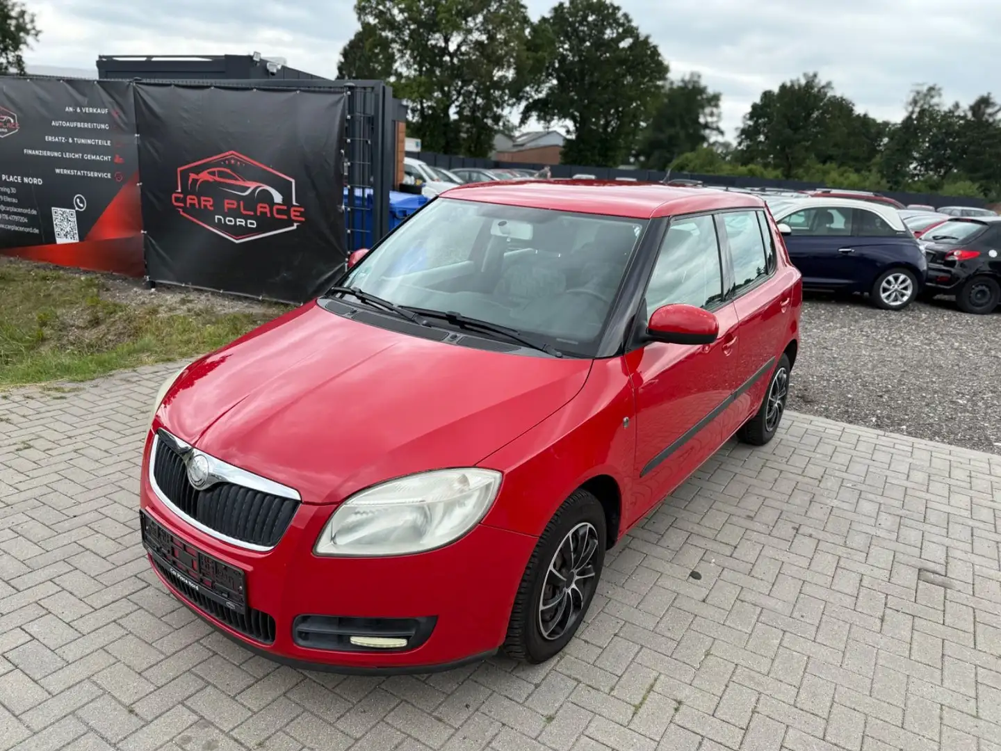 Skoda Fabia Ambiente TÜV 2027/KLIMAANLAGE/GEPFLEGT Rot - 1