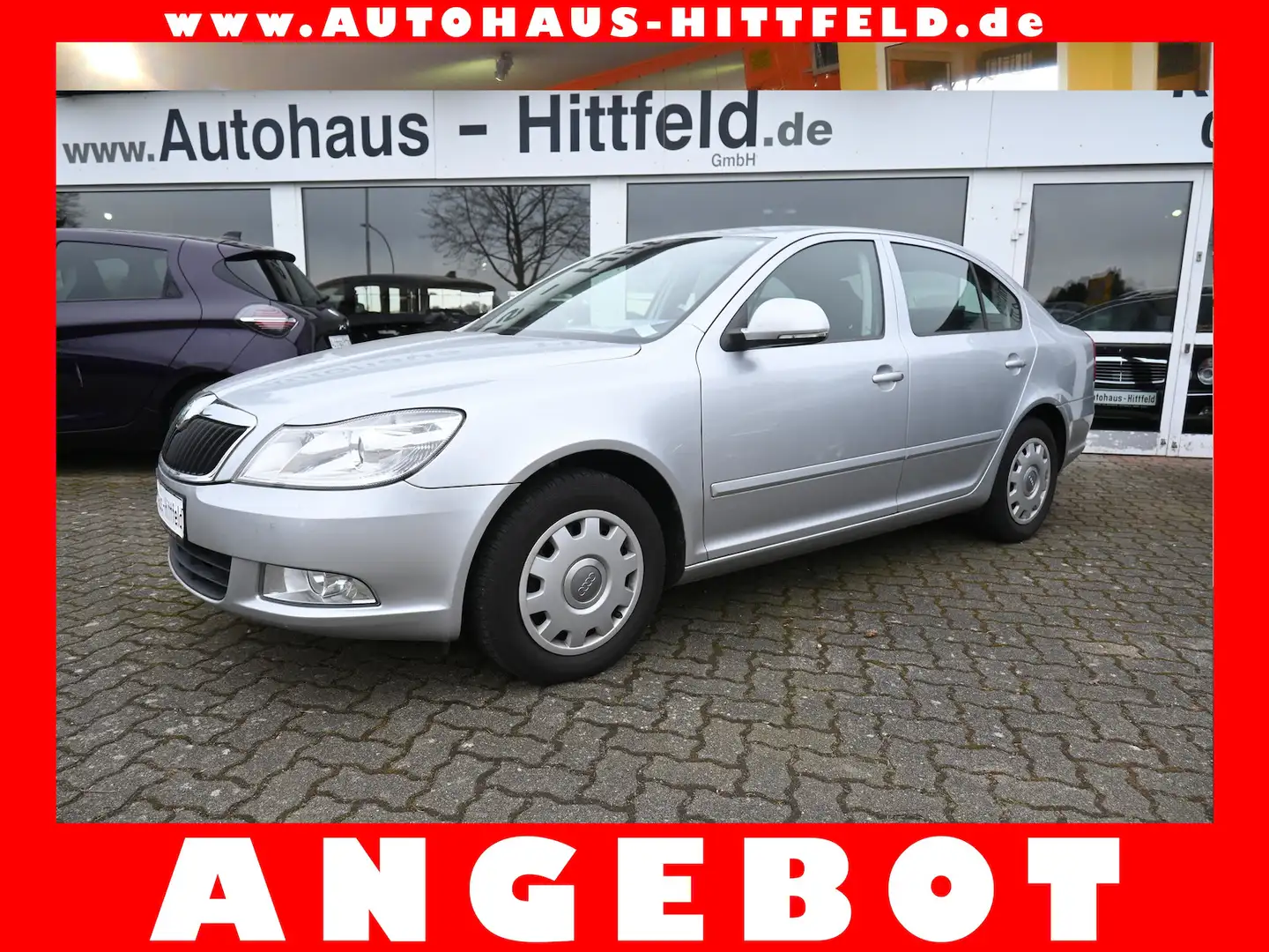 Skoda Octavia 1.4 TSI*Ambiente*mit AHK+Steuerkette neu Argent - 1