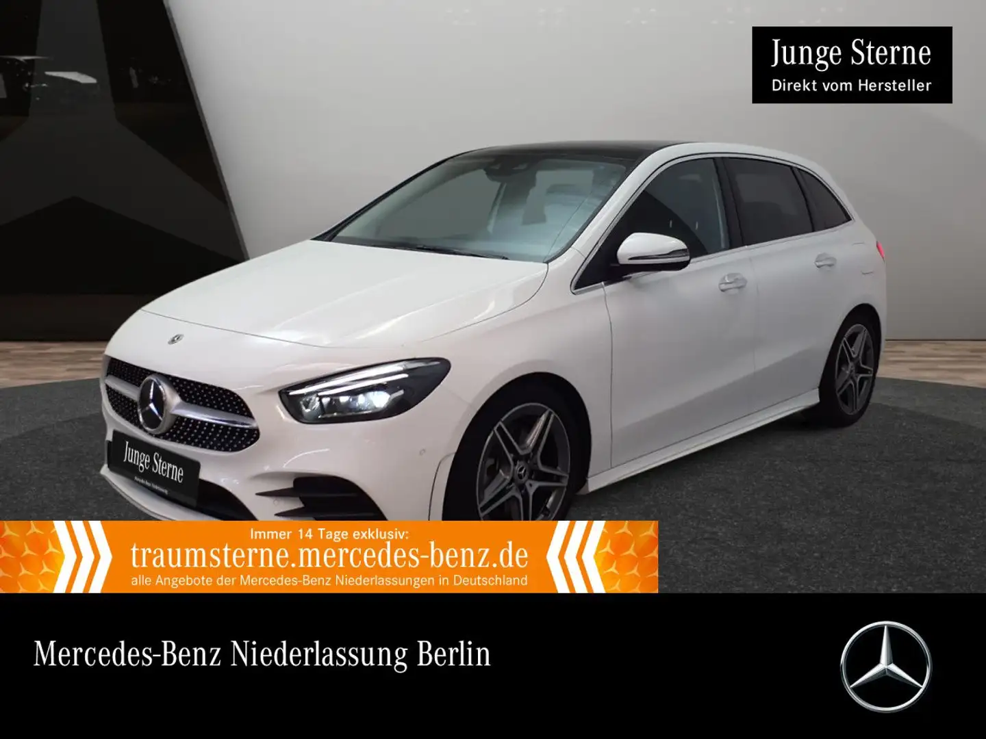 Mercedes-Benz B 250 AMG+PANO+MULTIBEAM+KAMERA+KEYLESS+7G Weiß - 1