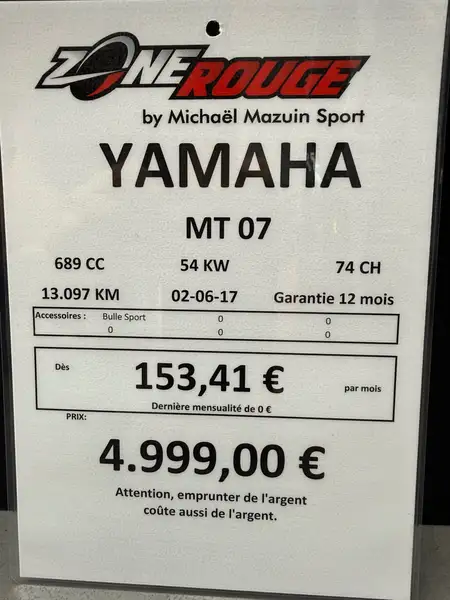 Yamaha MT-07 - foto 7