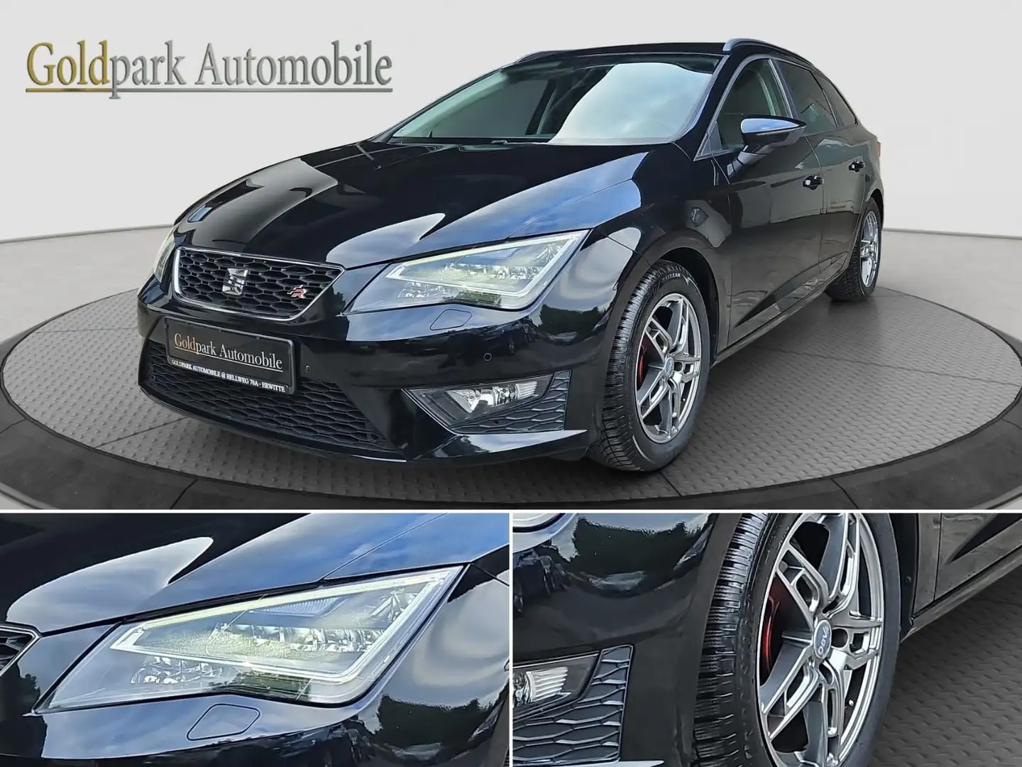 SEAT Leon ST FR 1.4/VOLL-LED/SHZ/PDC/GARANTIE 12M Schwarz - 1