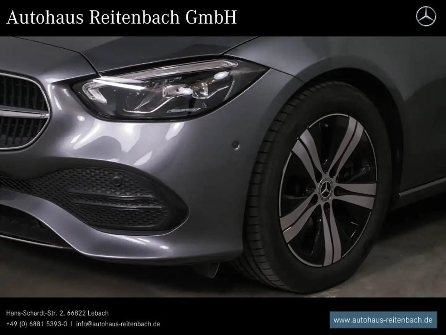 Mercedes-Benz C 200 C200d T AVANTGARDE+KAMERA LED+LENKRADHZG+AMBIENT Grau - 2