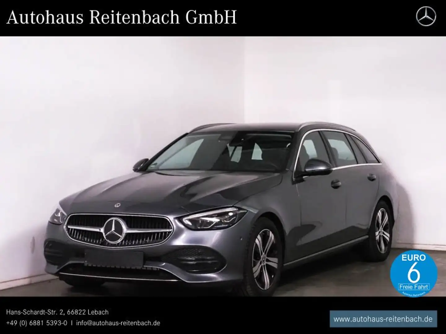 Mercedes-Benz C 200 C200d T AVANTGARDE+KAMERA LED+LENKRADHZG+AMBIENT Grau - 1