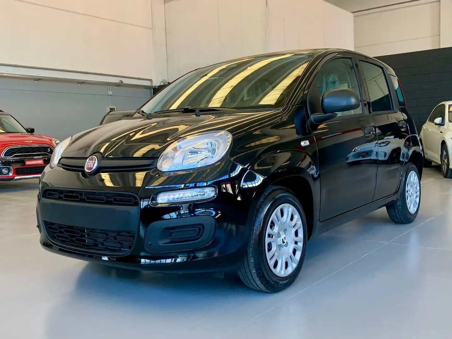 Fiat Panda Panda 1.0 firefly hybrid s Zwart - 1