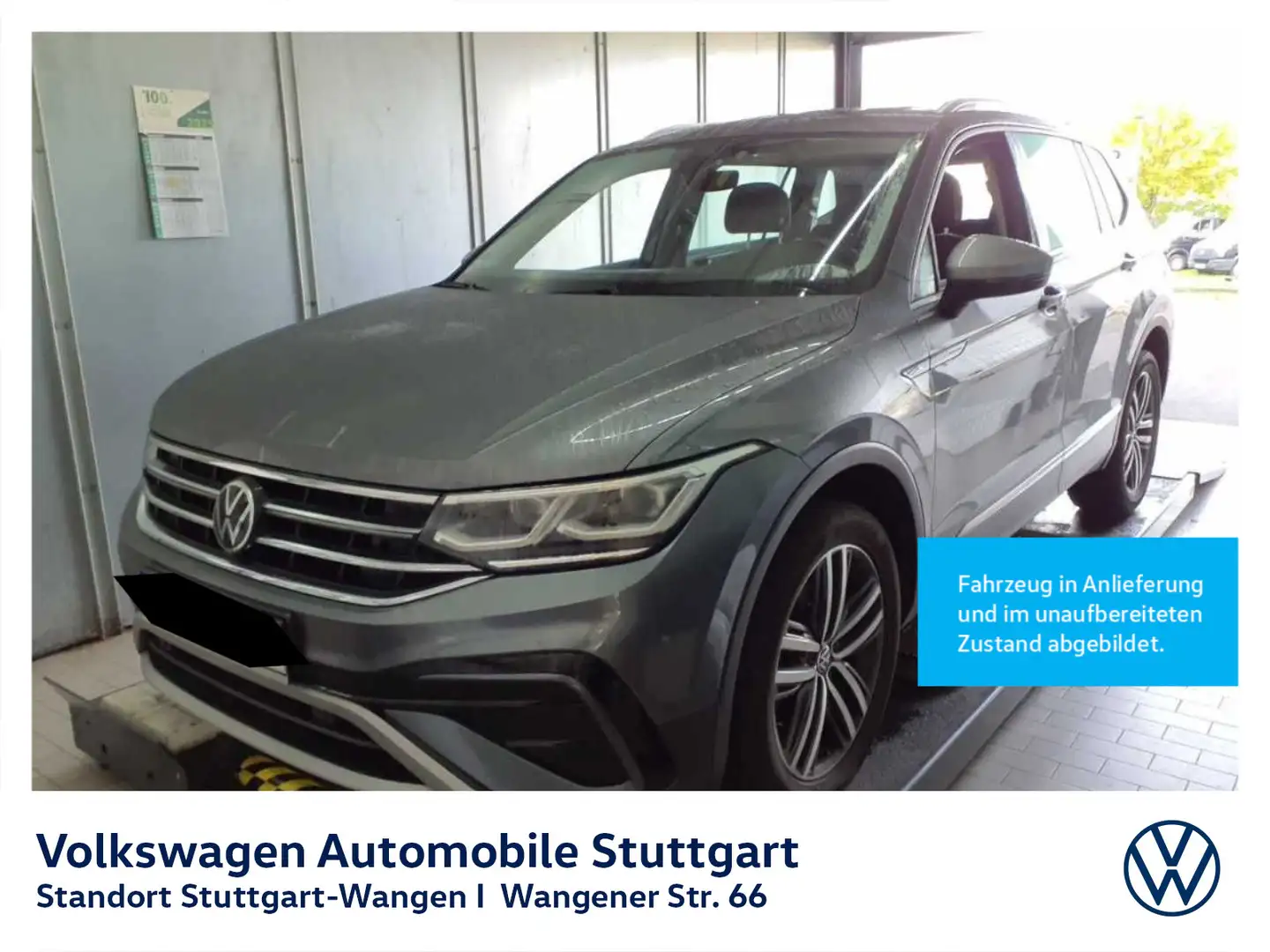 Volkswagen Tiguan Allspace R-Line 2.0 TDI DSG Navi LED ACC Grau - 1