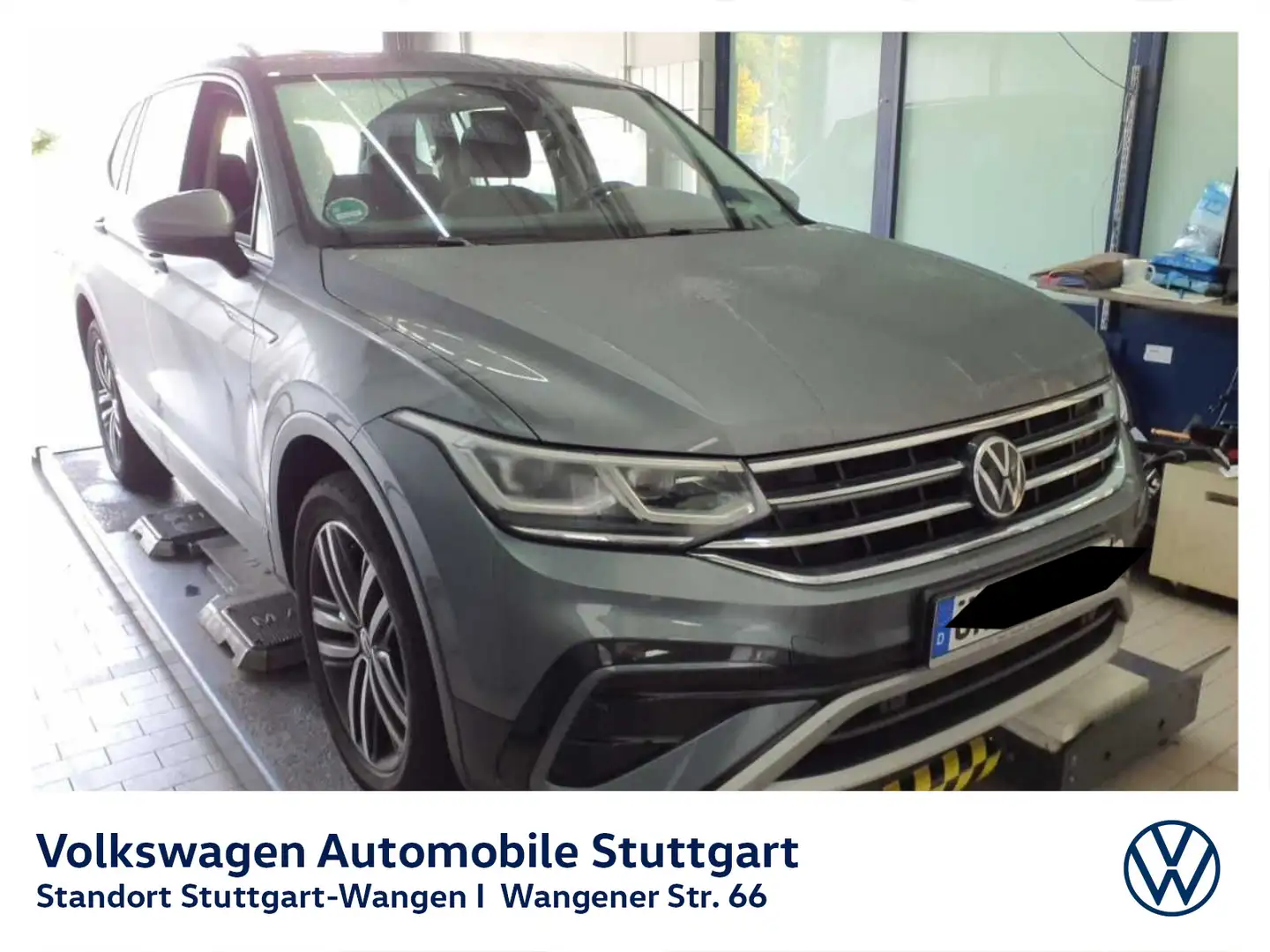 Volkswagen Tiguan Allspace R-Line 2.0 TDI DSG Navi LED ACC Grau - 2