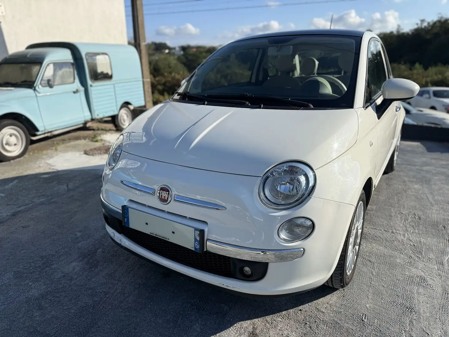 Fiat 500L 1.2 8V 69CH LOUNGE Blanc - 2