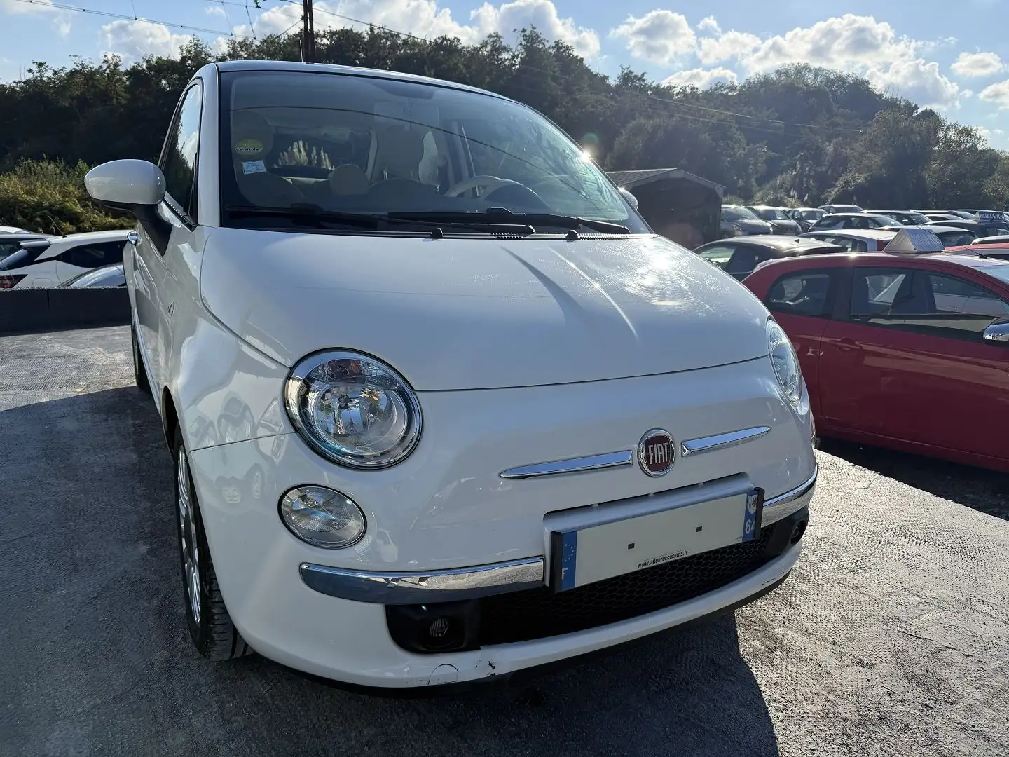 Fiat 500L 1.2 8V 69CH LOUNGE Blanc - 1