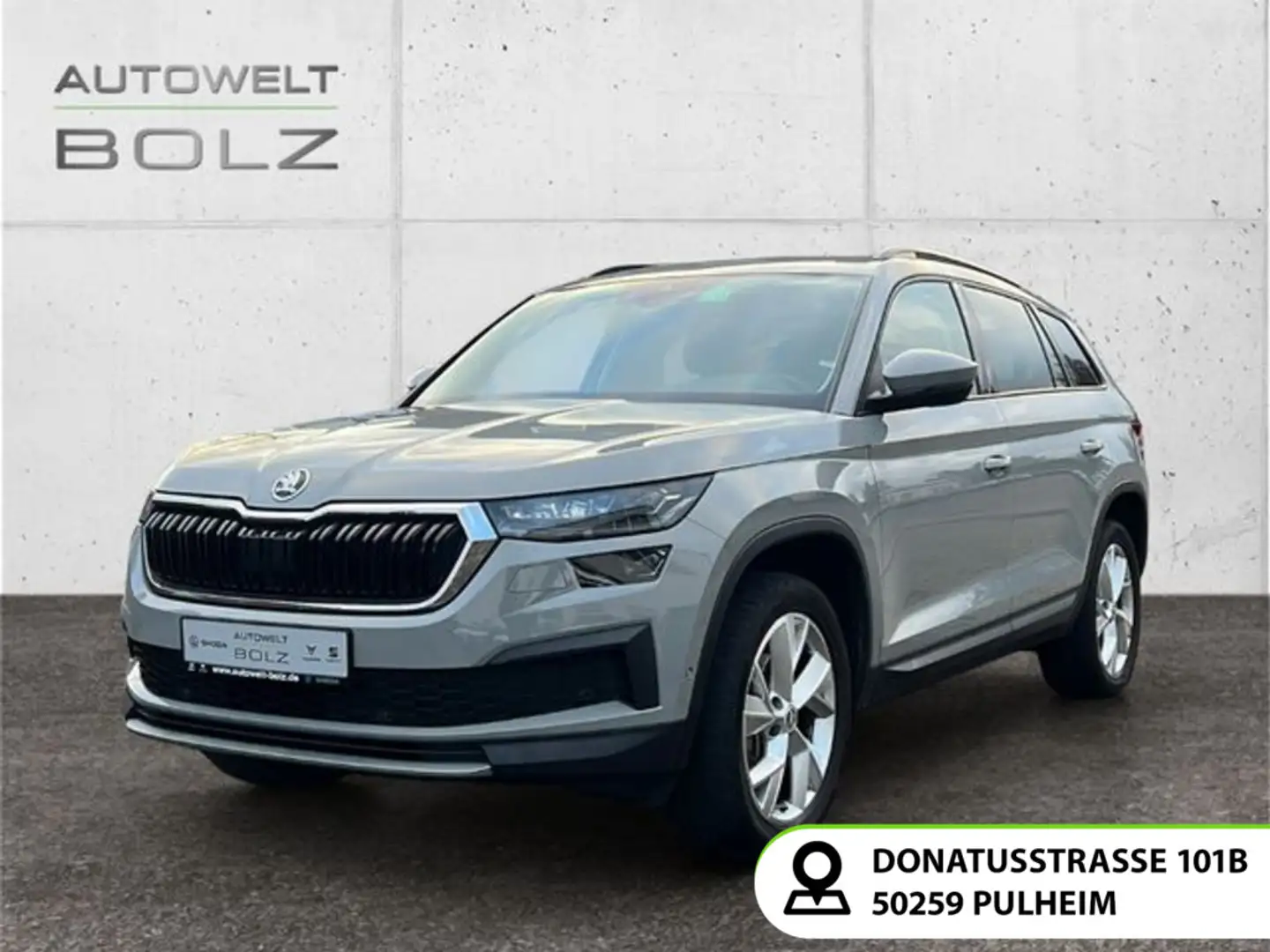 Skoda Kodiaq Tour 4x4 2.0 TDI StandHZG Navi DigiCock K Grau - 1