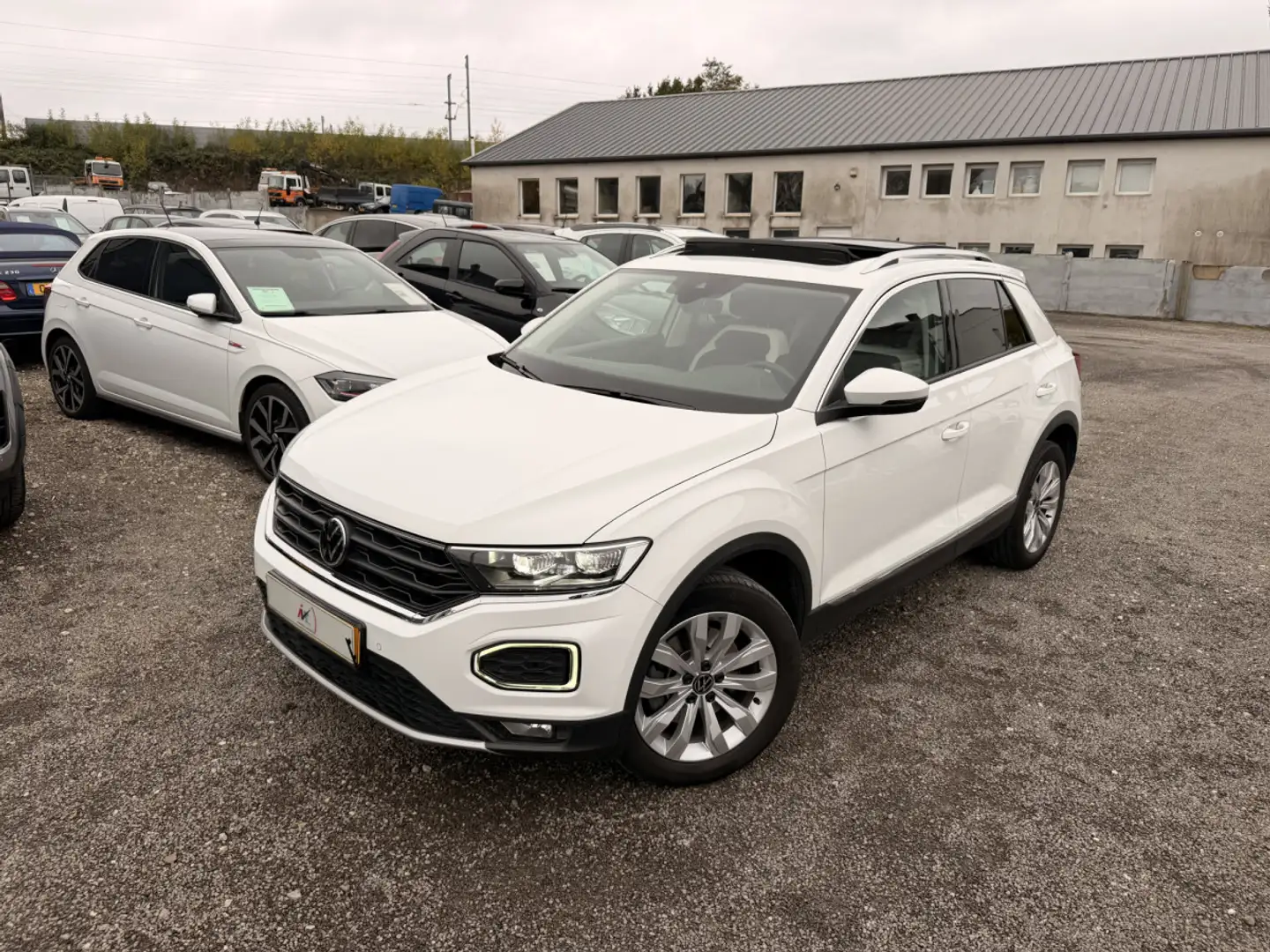 Volkswagen T-Roc 2.0 FSI 190 Highline DSG 4MOTION Blanc - 1