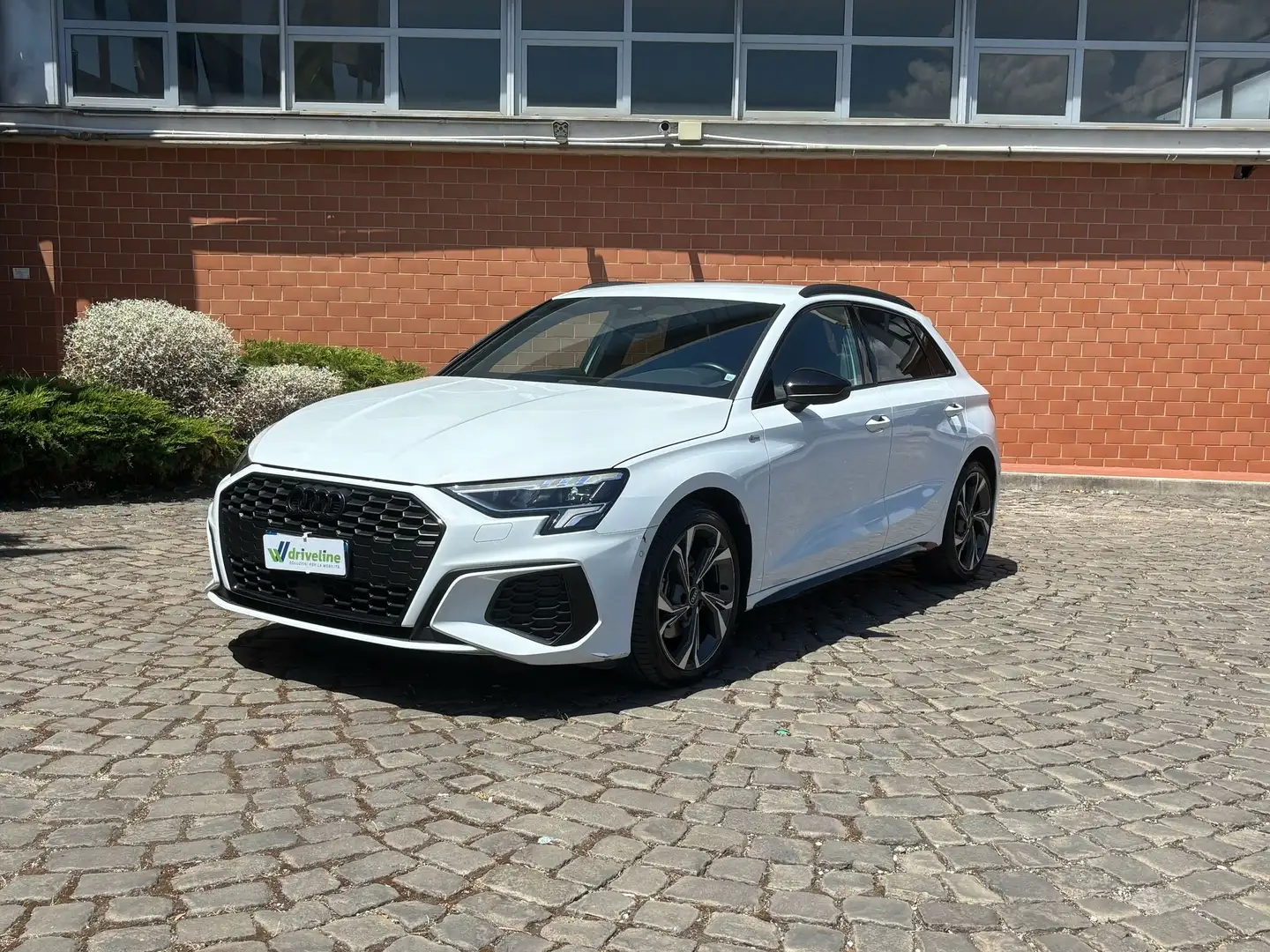 Audi A3 A3 Sportback 40 2.0 tdi S line quattro s-tronic Blanc - 2