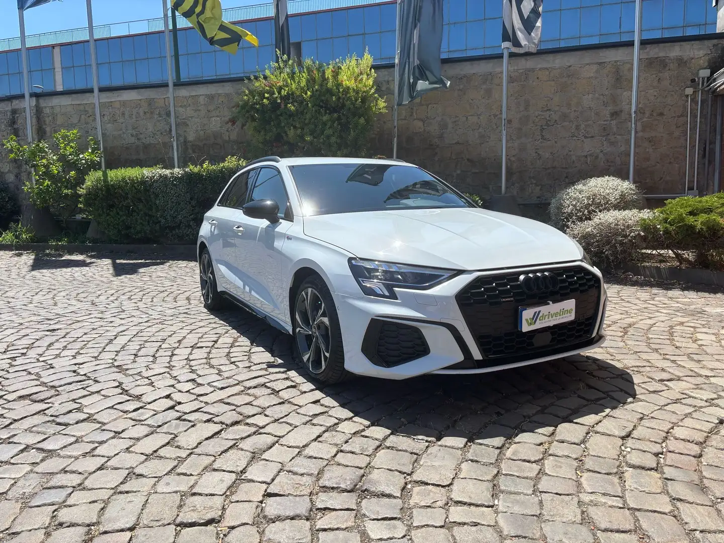 Audi A3 A3 Sportback 40 2.0 tdi S line quattro s-tronic Blanc - 1