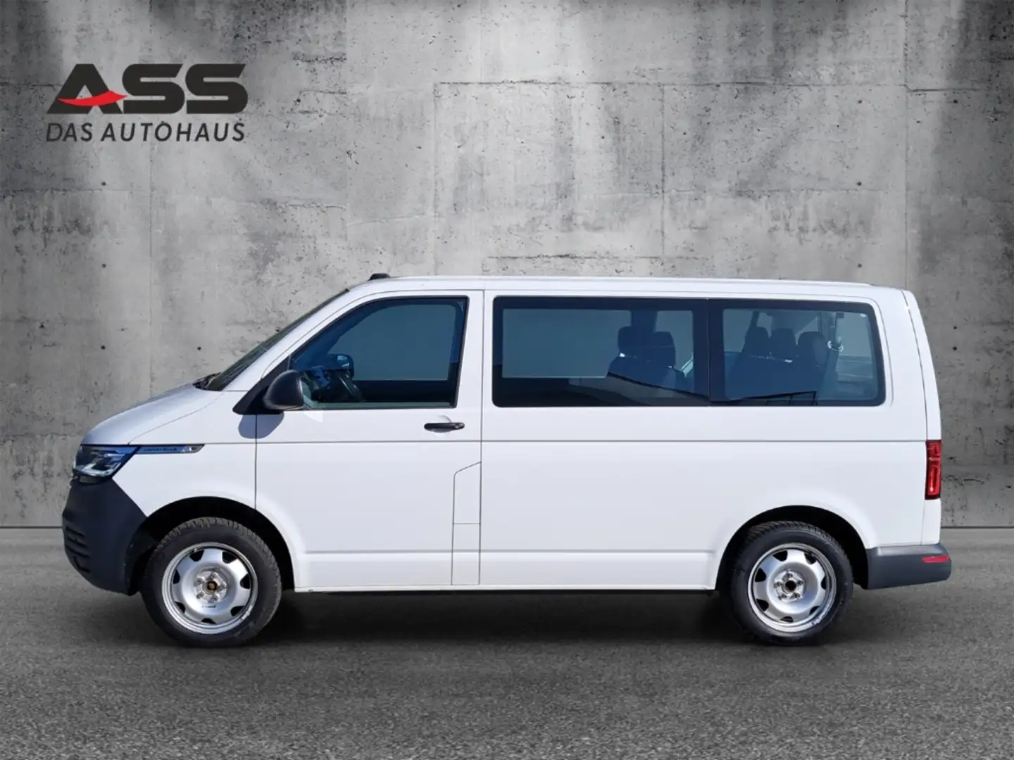 Volkswagen T6.1 Caravelle FWD LED Klimaautom DAB SHZ Notbremsass. Temp Weiß - 2