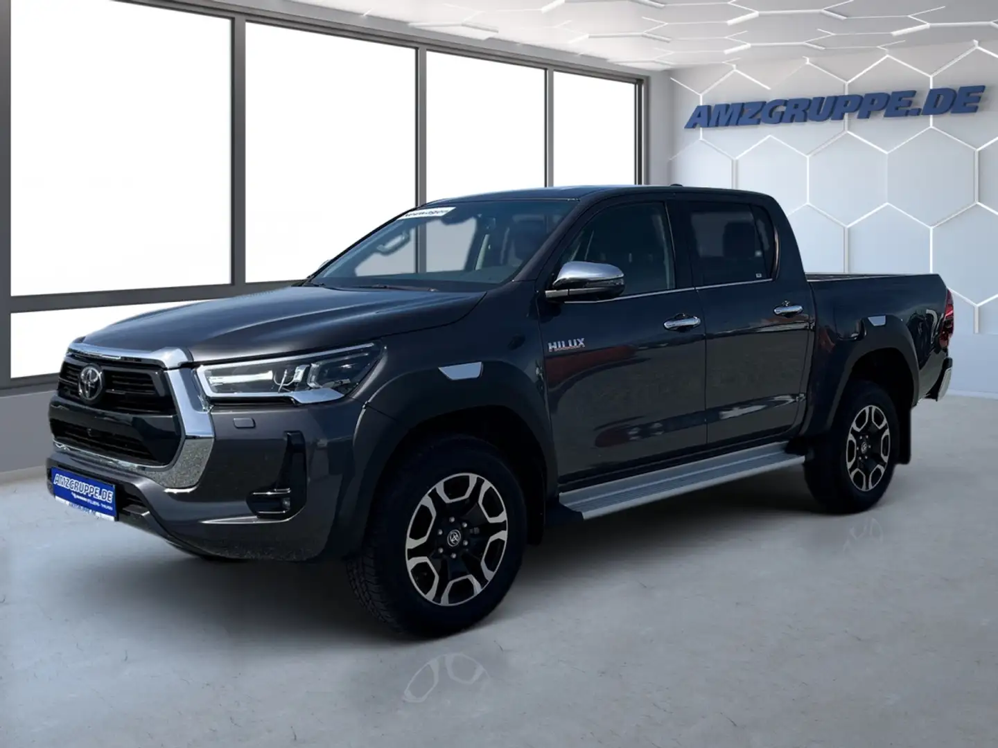 Toyota Hilux 2.8 D-4D AT DoKa LED+ACC+Winterpak Grau - 2
