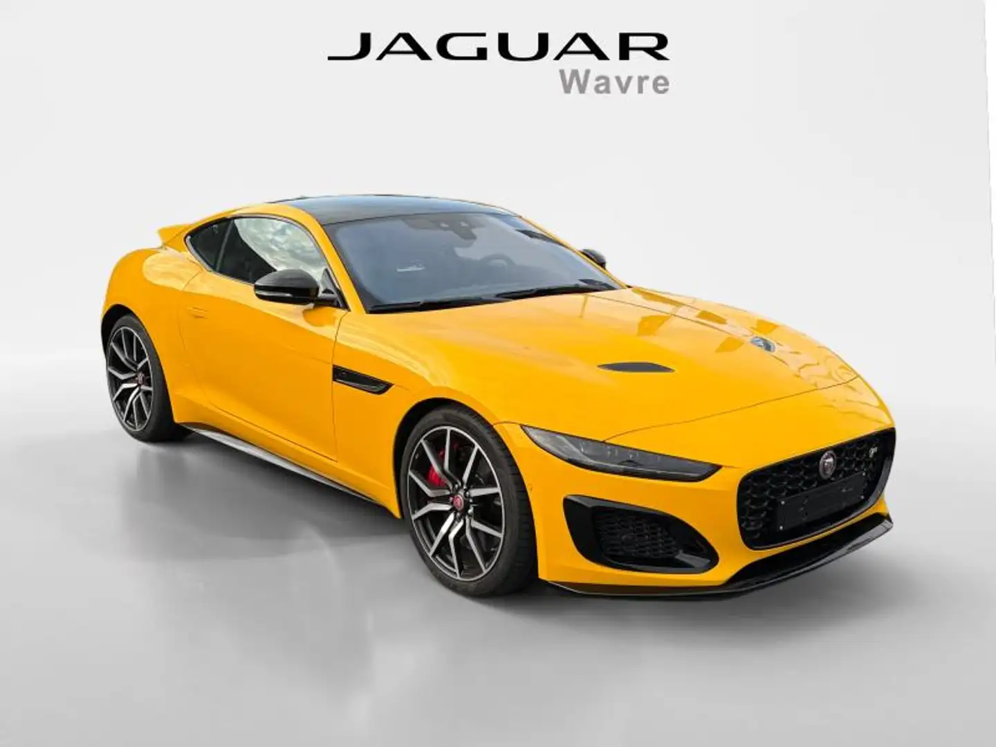 Jaguar F-Type R 575 coupé Jaune - 1